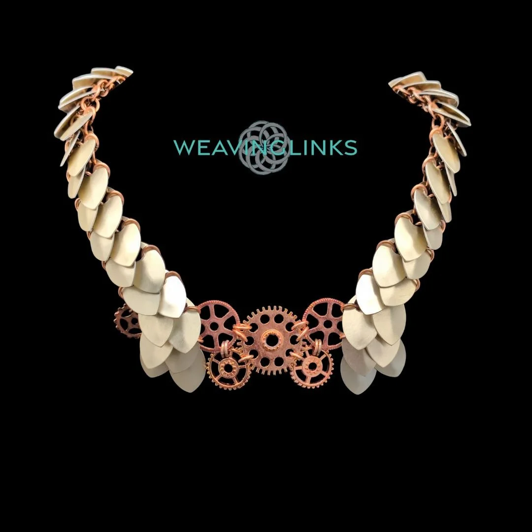 Steampunk Scale Necklace