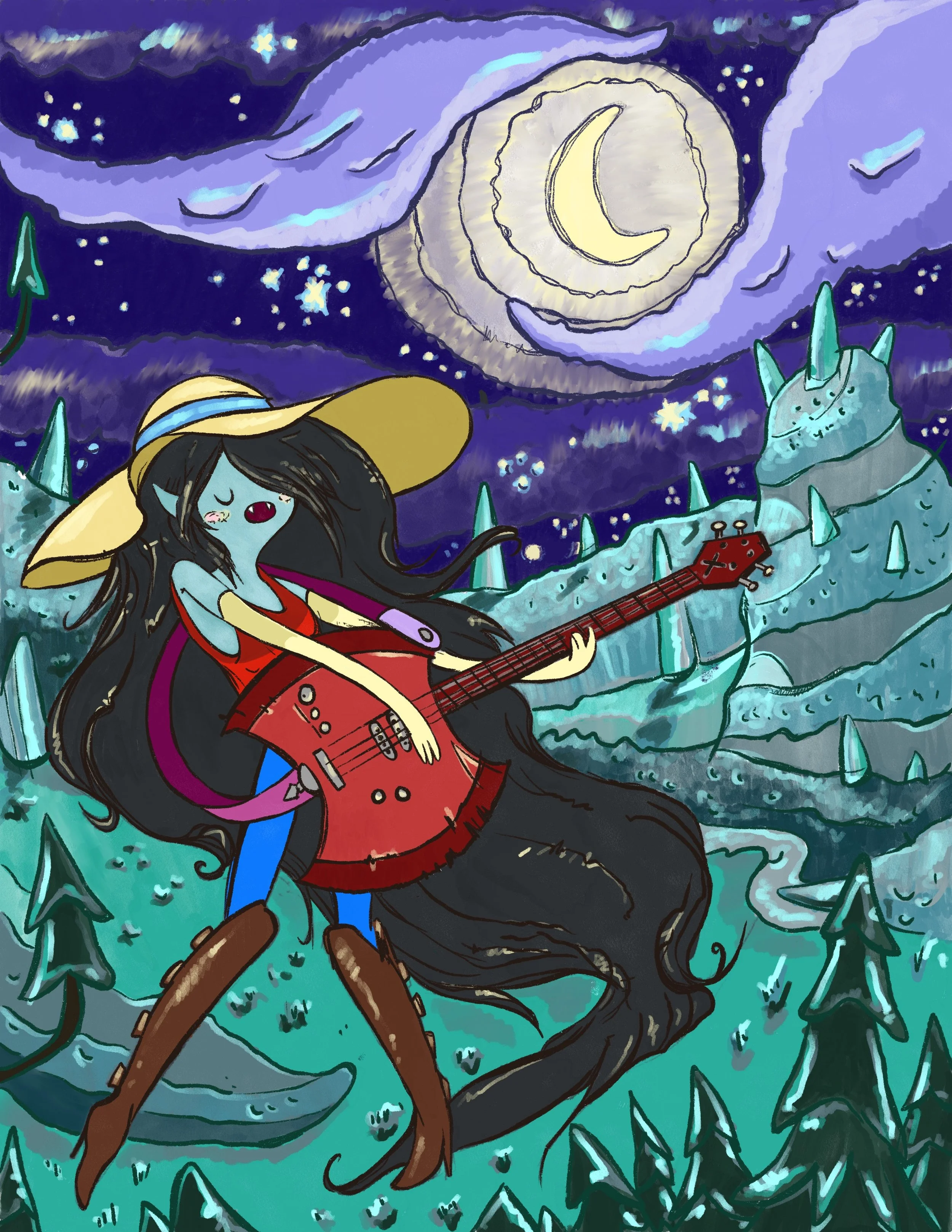 Marceline The Vampire Queen