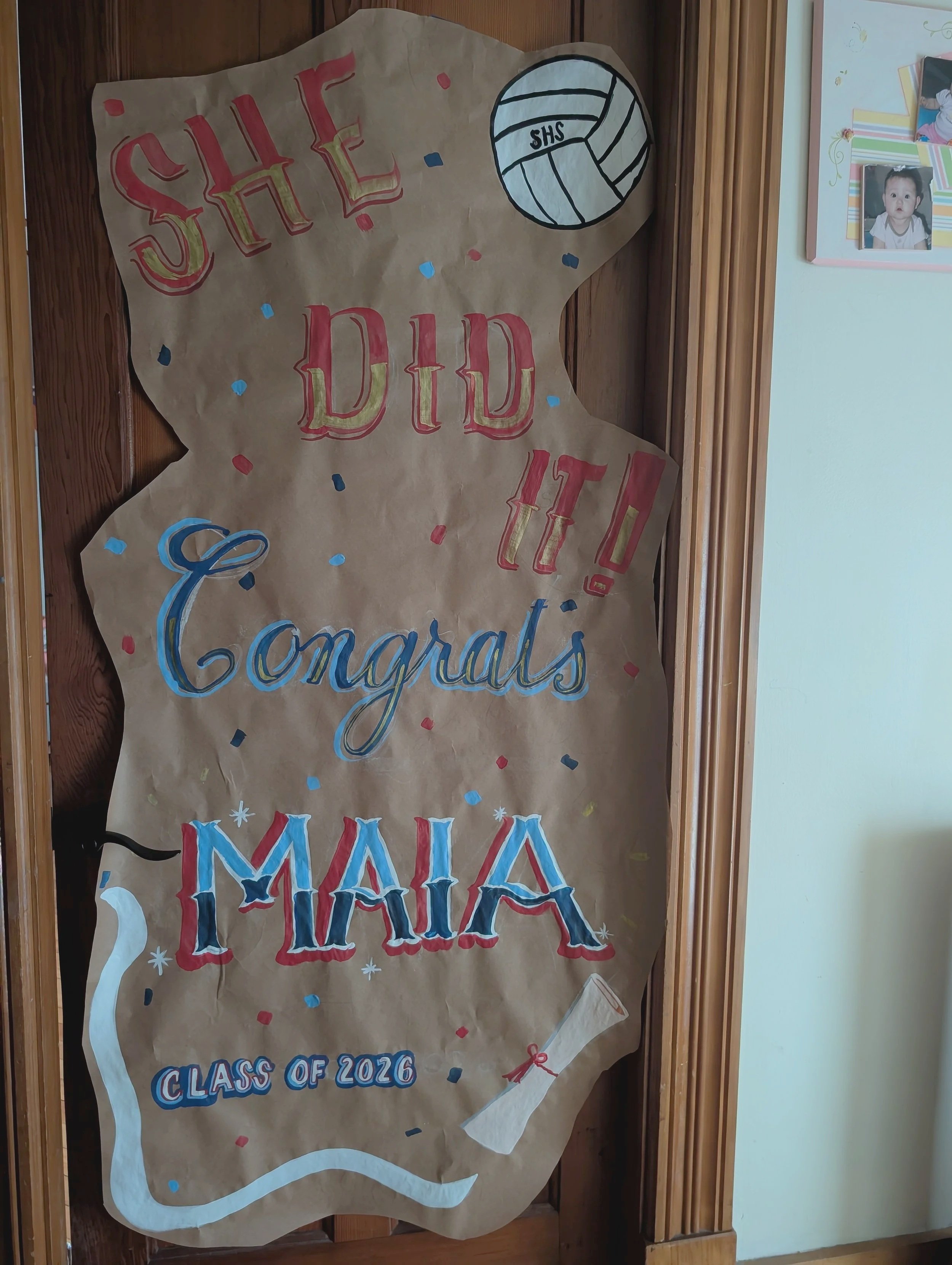 Personalized School Graduation Banner