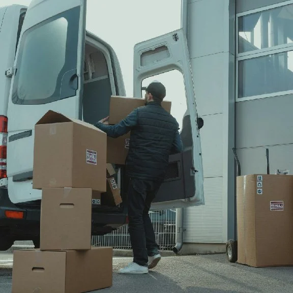 A Delivery Driver!