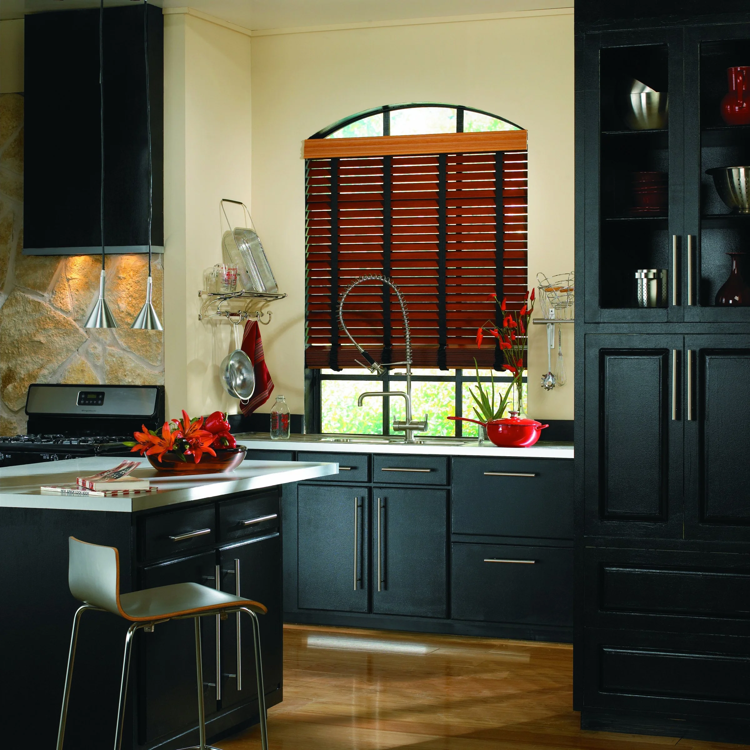 Faux Wood, Composite, & Real Wood Blinds