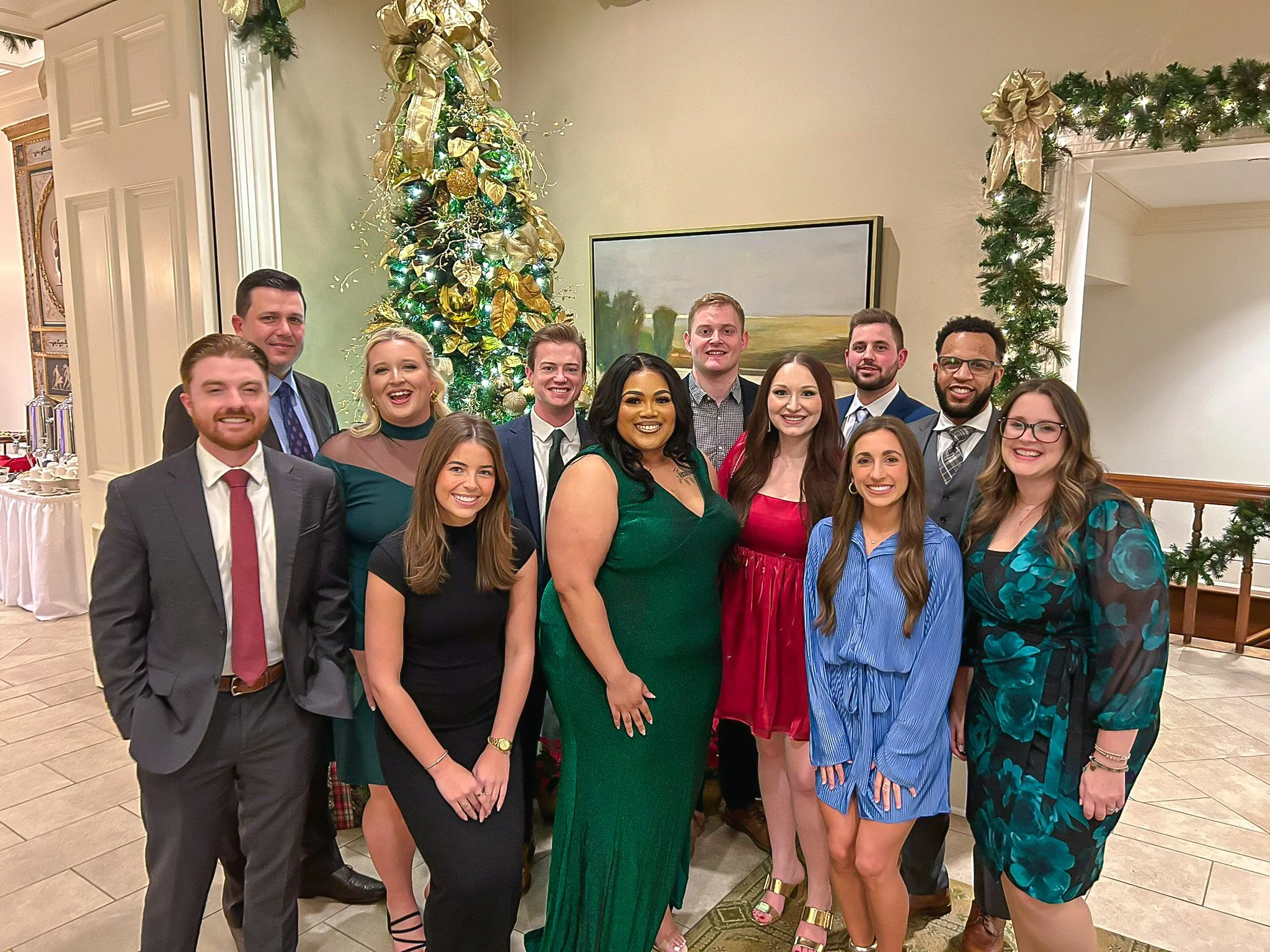 Audit Team at Holiday Party