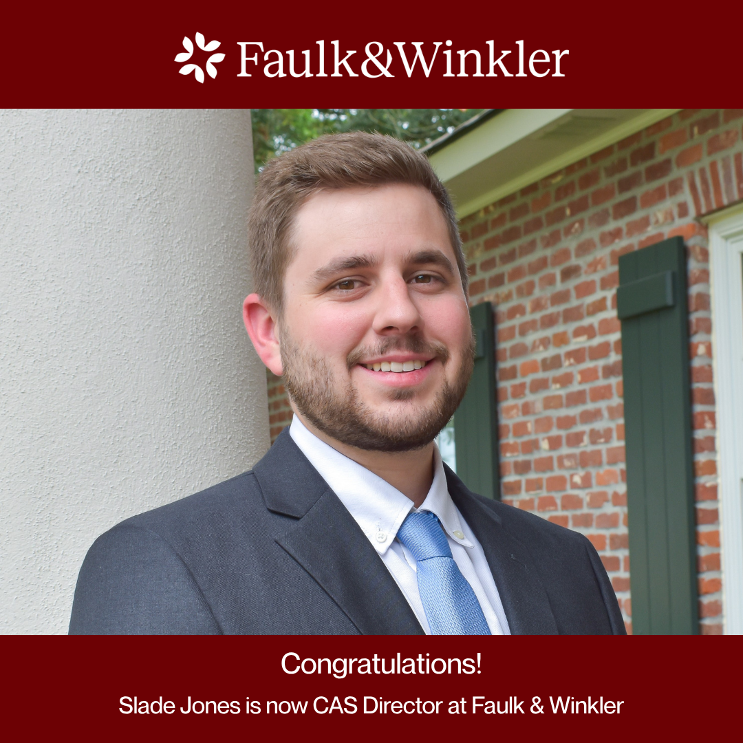 Slade Jones Named Director of Faulk &amp; Winkler’s CAS Services in Lafayette