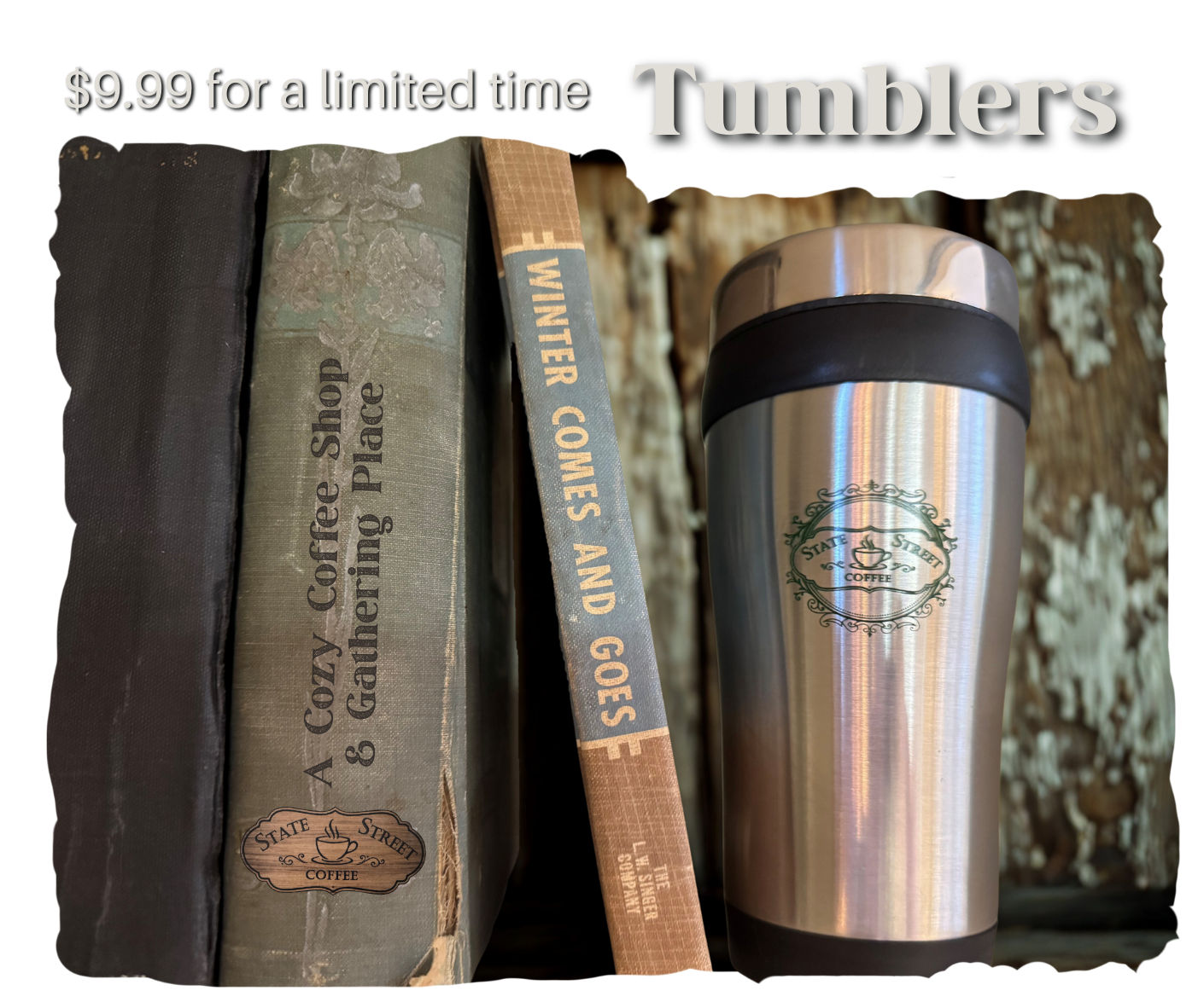 Tumblers now available