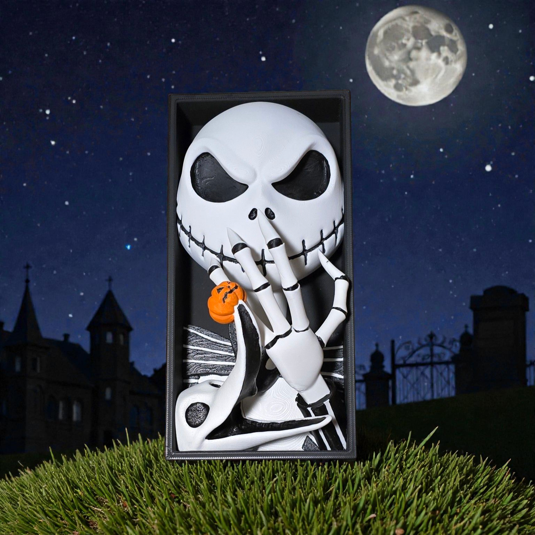 Jack Skellington Book Nook