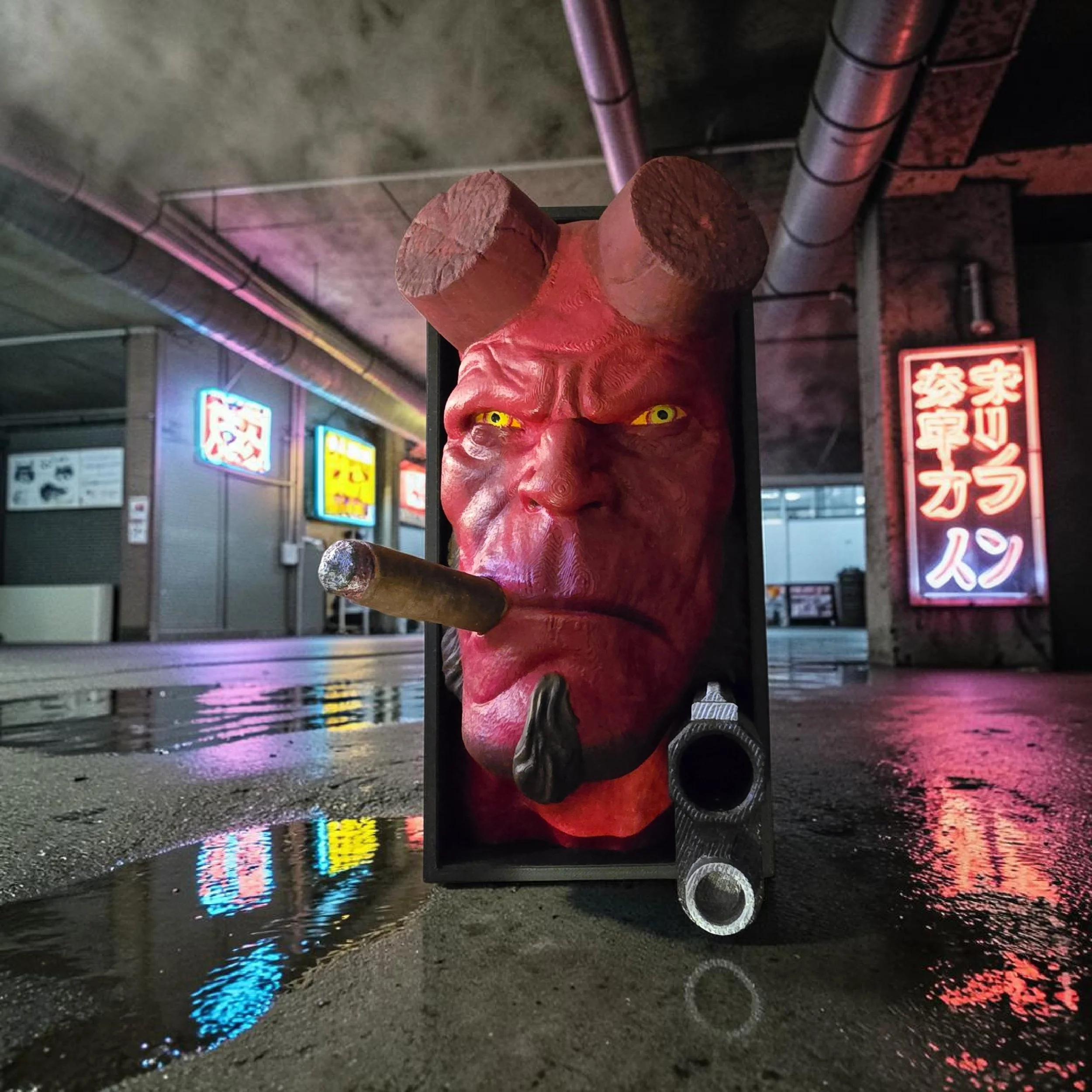 Hellboy Book Nook