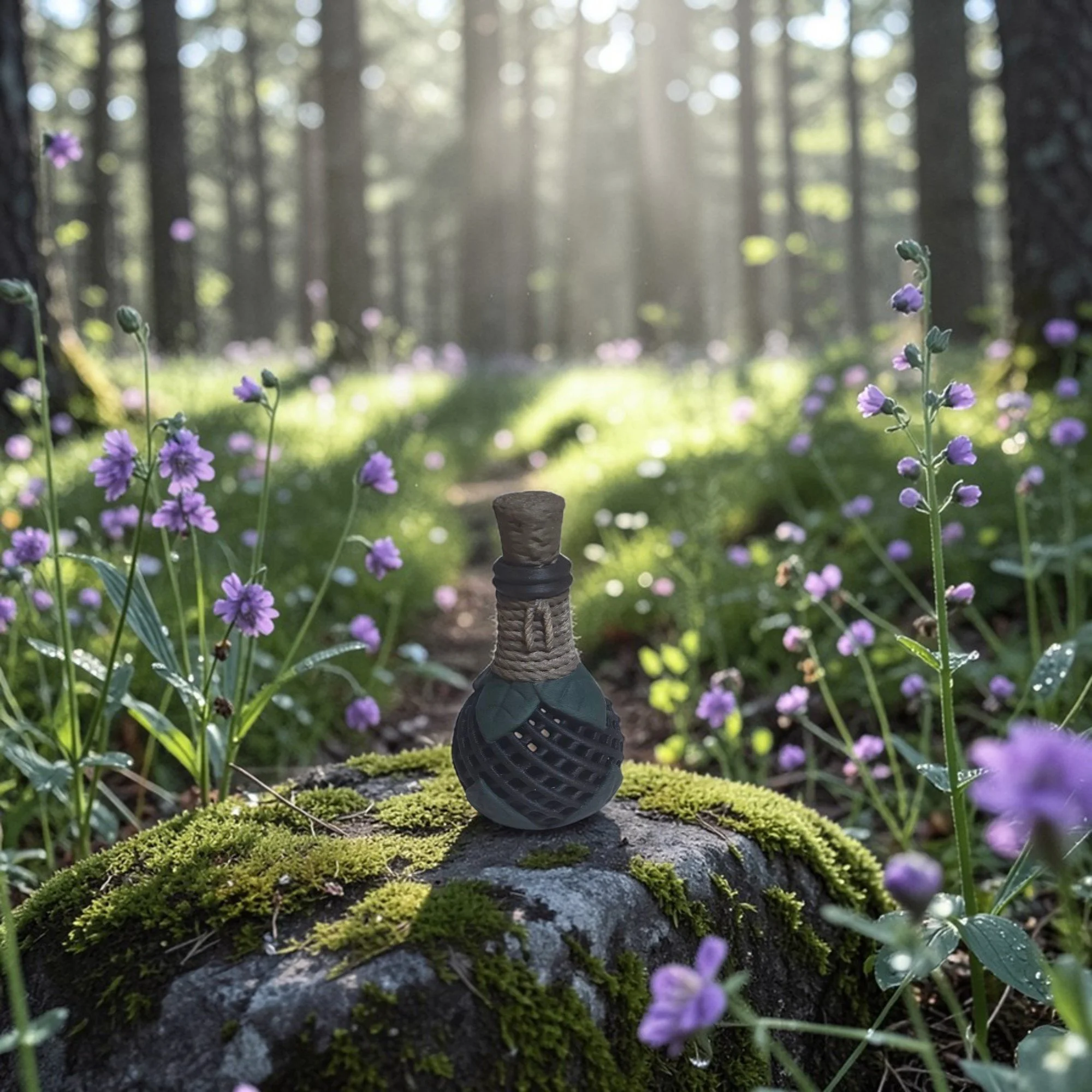Whimsical Potion Bottle