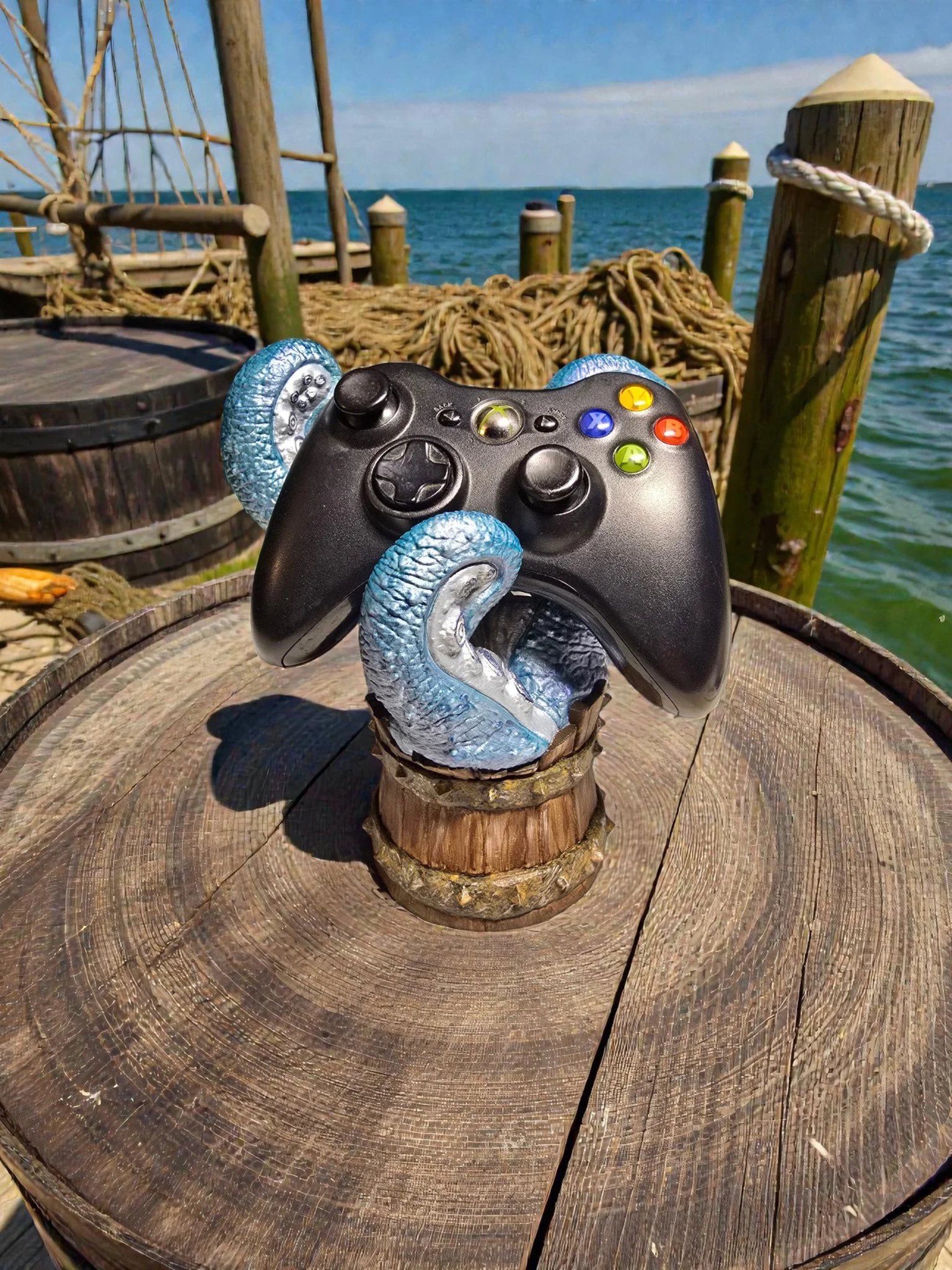 Nautical Octopus Controller Holder