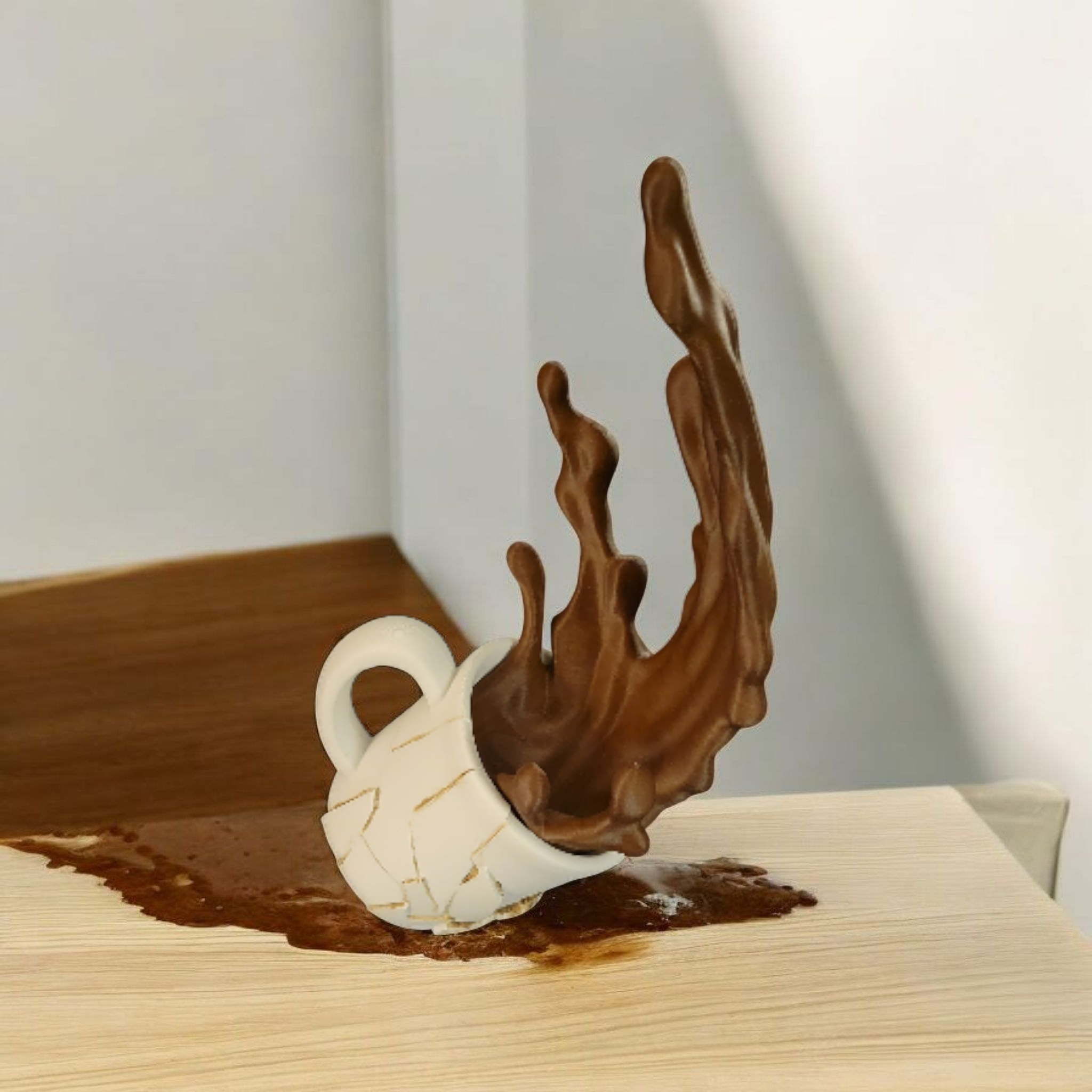 Shattering Coffee Cup