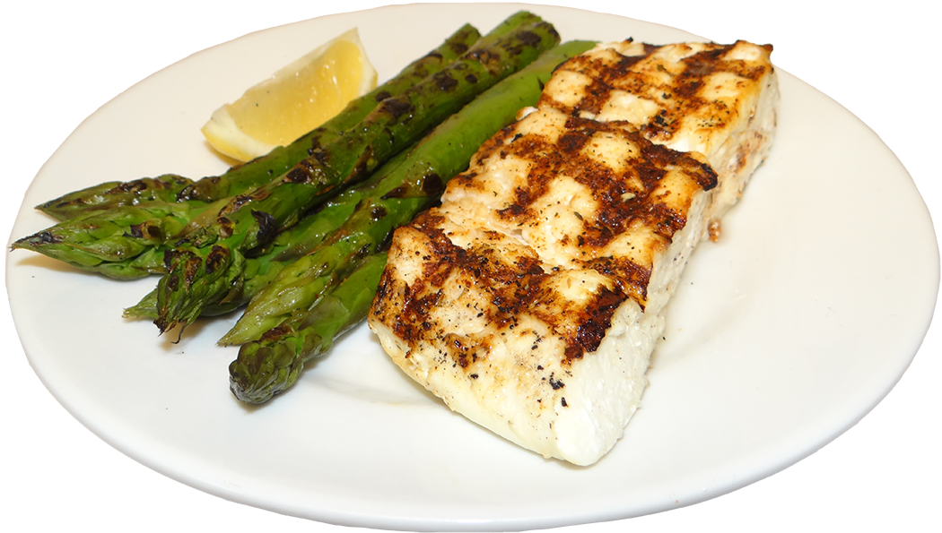 Dinner: Halibut