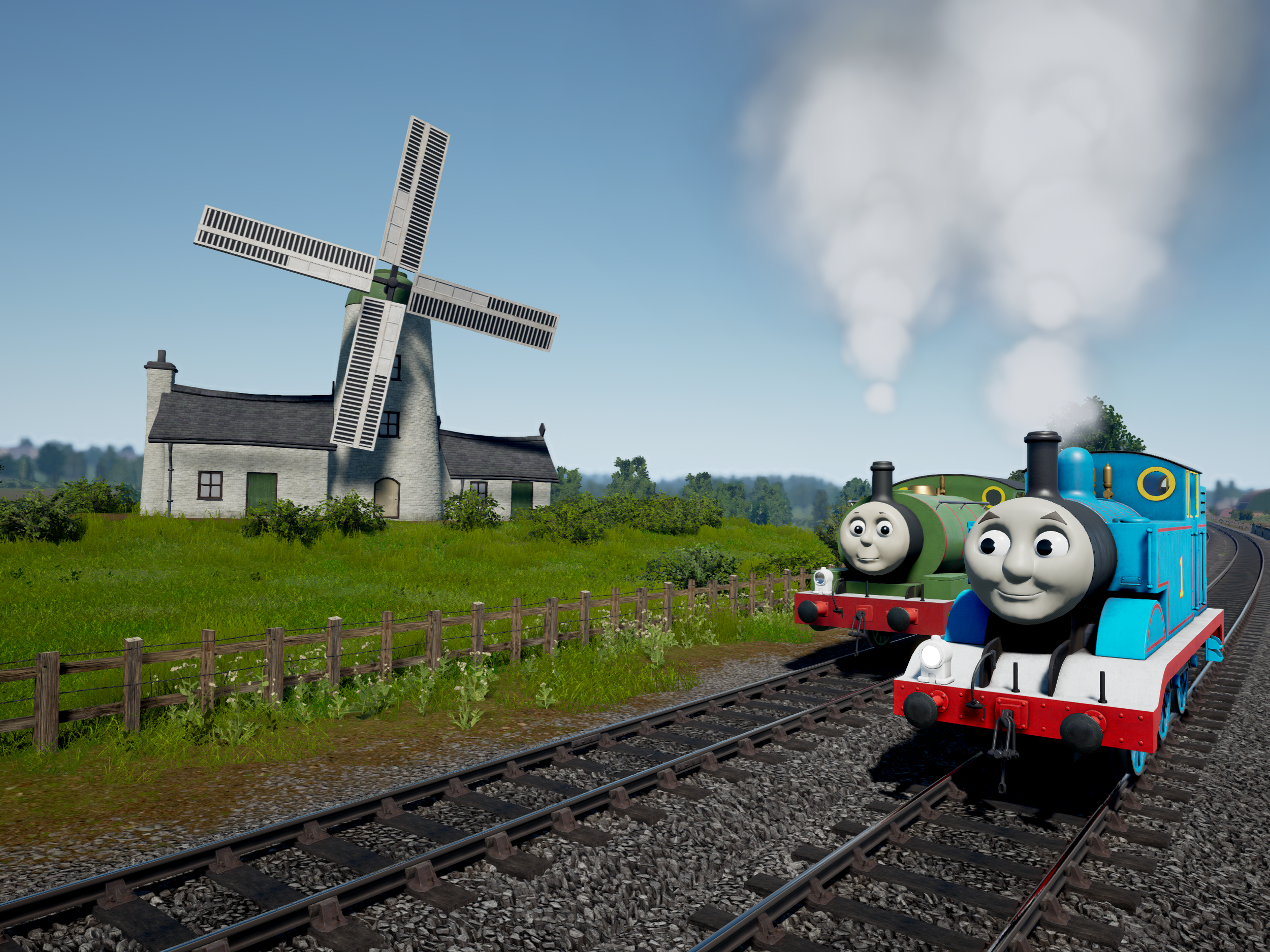 ダヴテールゲームズ＿きかんしゃトーマス™：ソドー島の不思議_トーマス風車