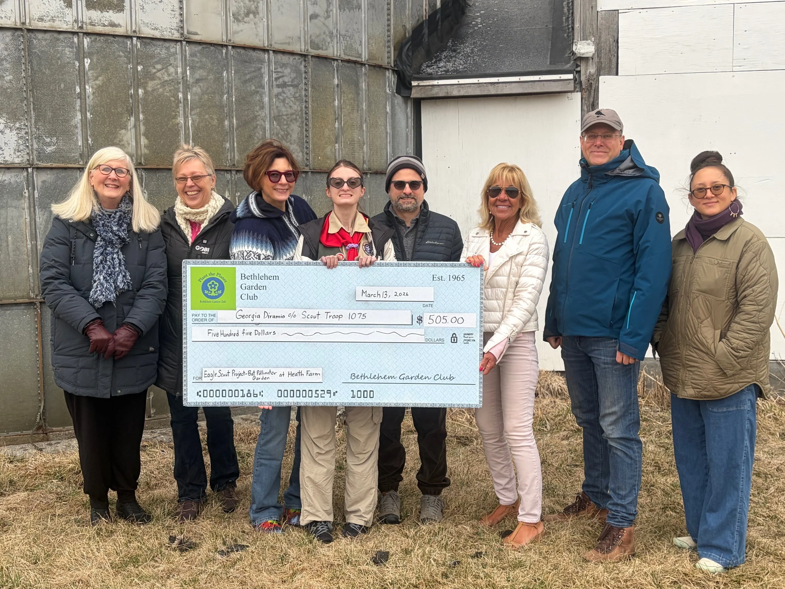 Local Scout Receives Grant to Support Pollinators and Bats