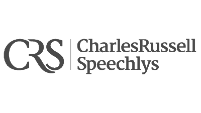 Charles Russell Speechlys logo with the initials 'CRS' and the full name 'Charles Russell Speechlys' written beside it.
