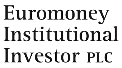 Logo with black text on a transparent background displaying 'Euromoney Institutional Investor PLC'