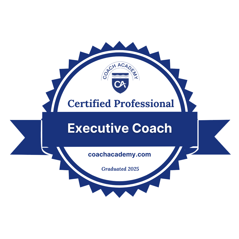 Certification Badge with Executive Coach