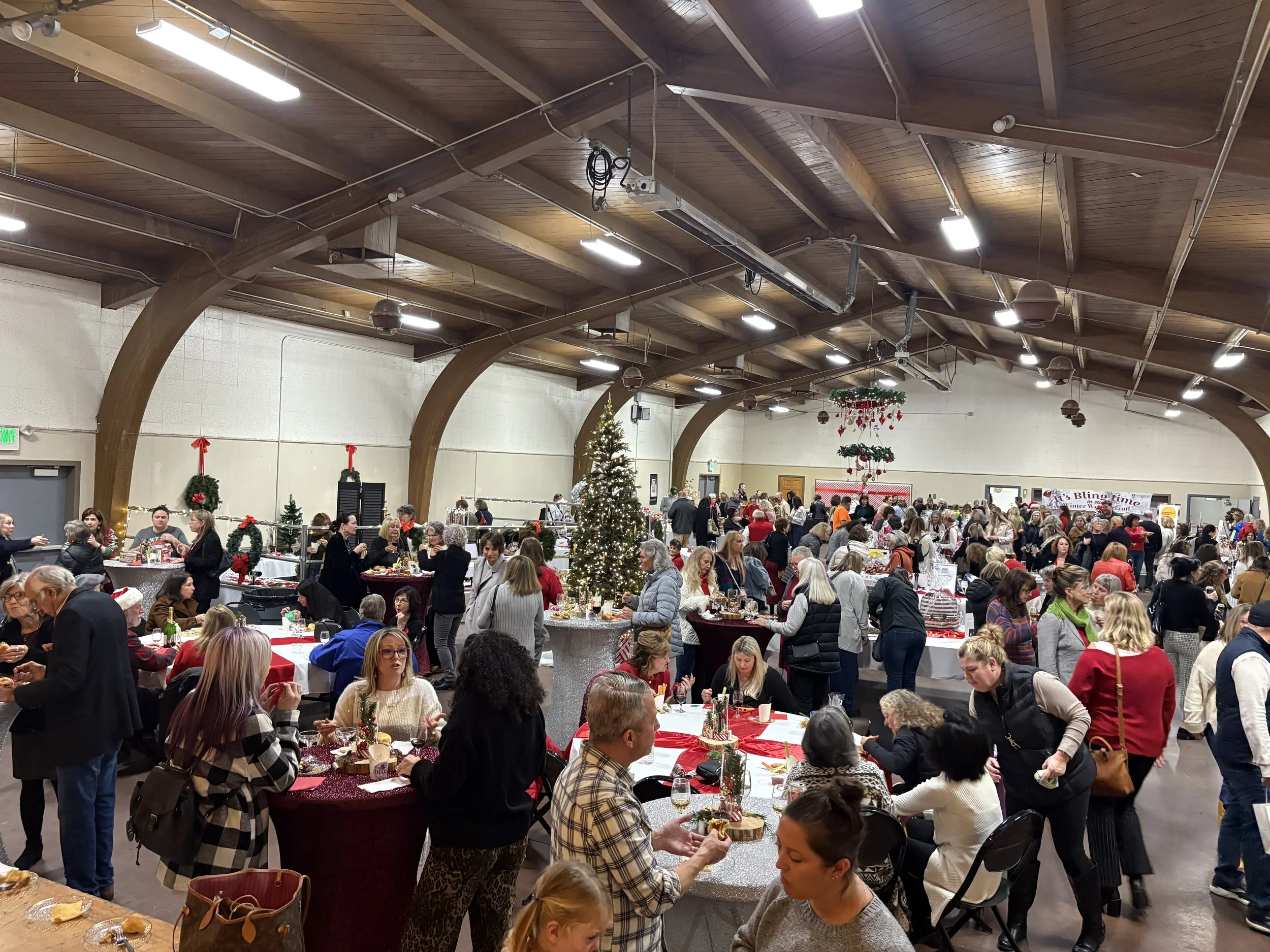 A great turnout at our Bling Time fundraising event, November 2025.