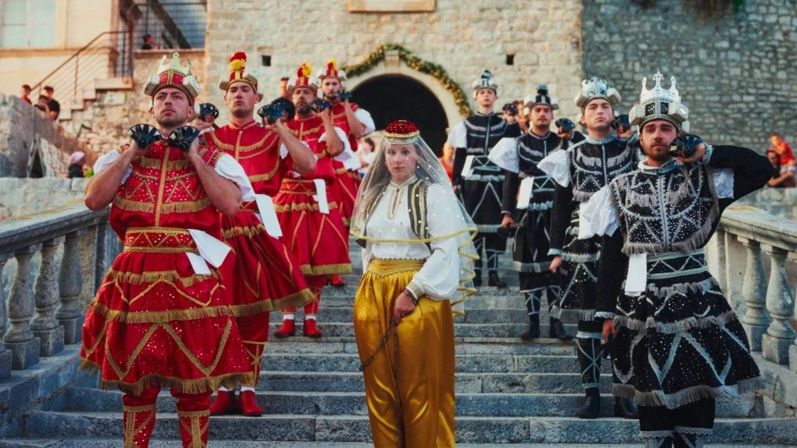 Moreška sword dance in Korčula