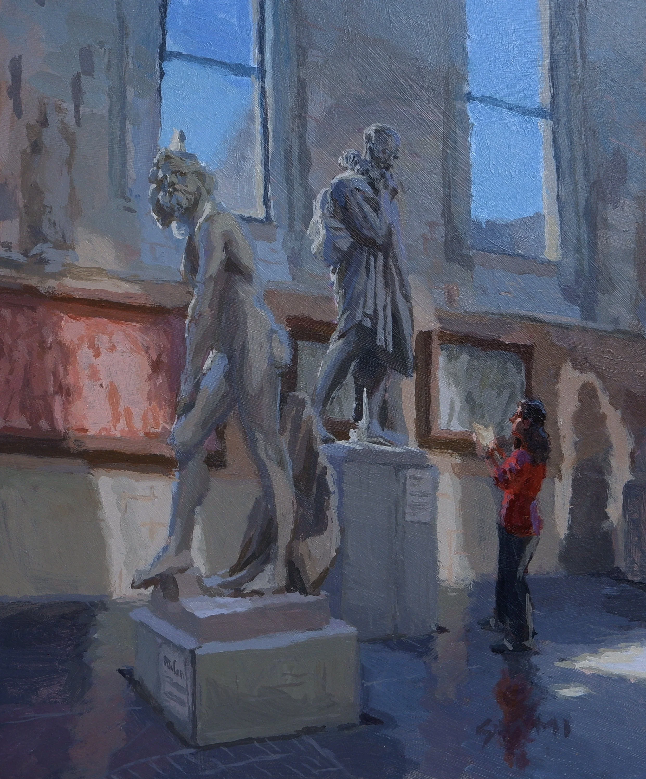 Galerie David d'Angers 4 - 25x30cm - Galerie JL Fine Art