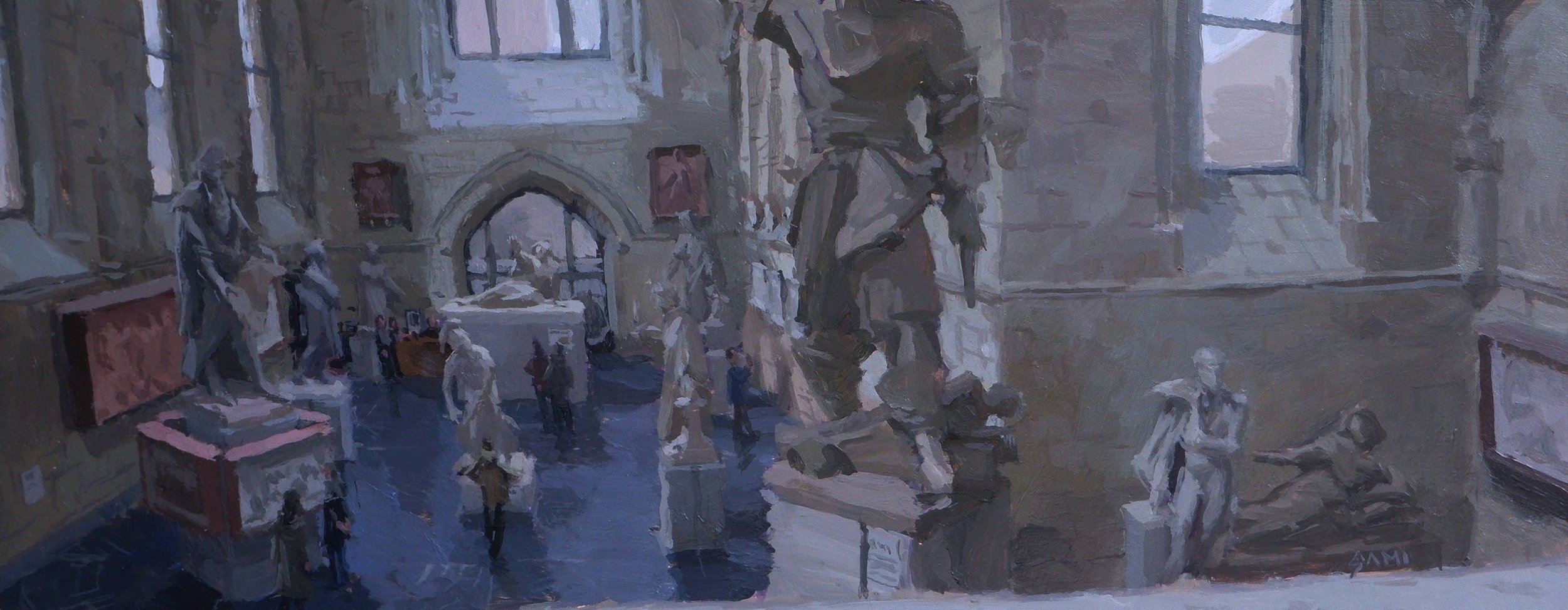 Galerie David d'Angers 2 - 20x50cm - Galerie JL Fine Art