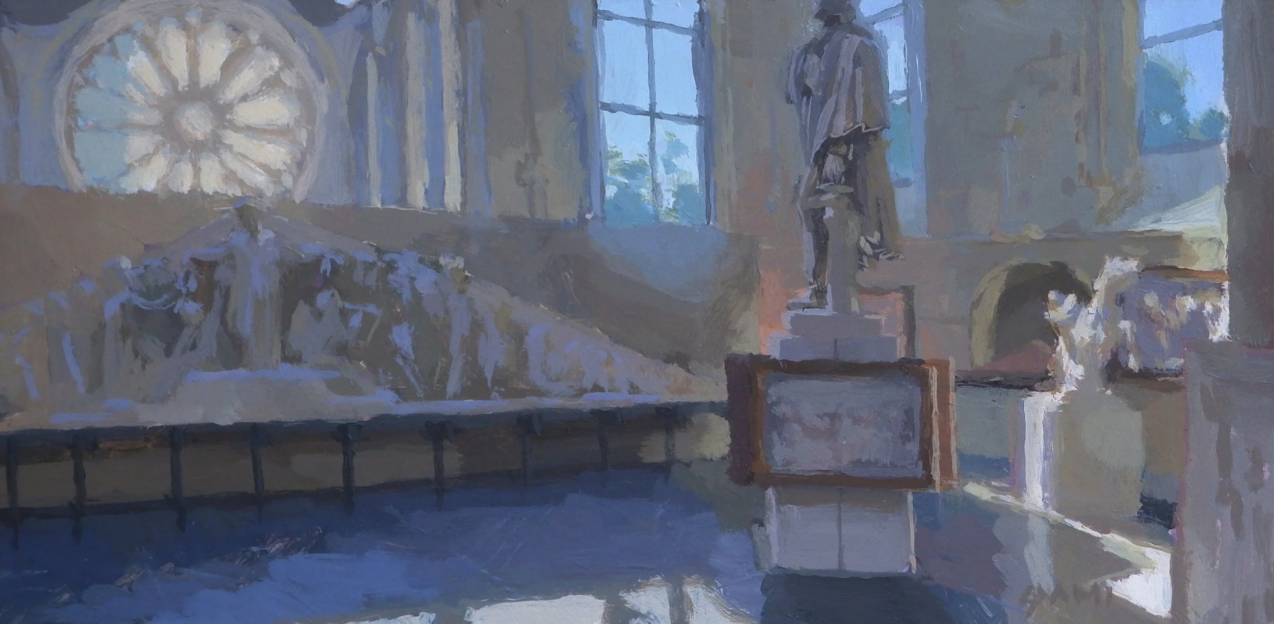 Galerie David d'Angers 3 - 20x40cm - Galerie JL Fine Art