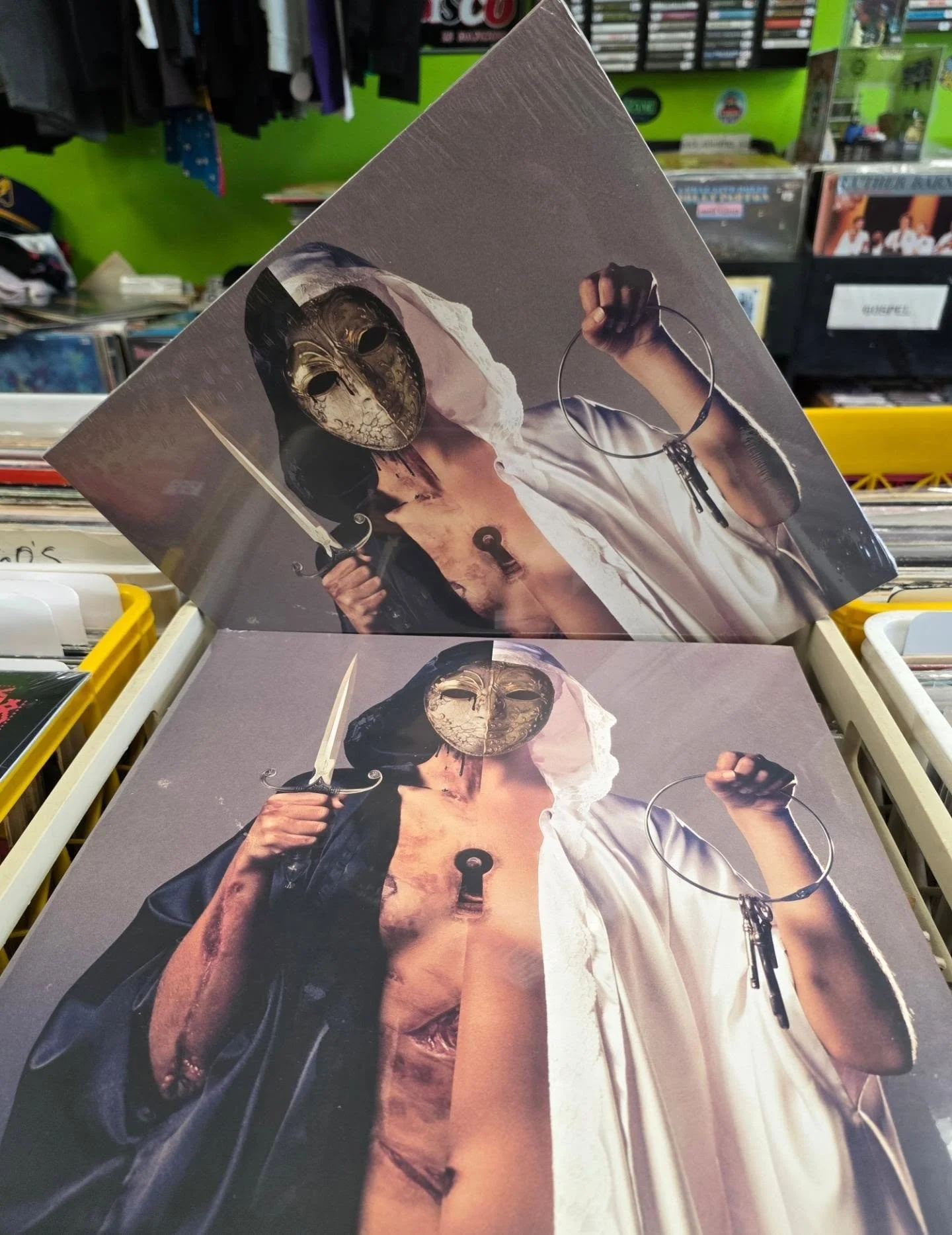 Bring me the Horizon and Bring me the vinyl ! "there is a hell believe me I've seen it, There is a heaven let's keep it a secret" $35
