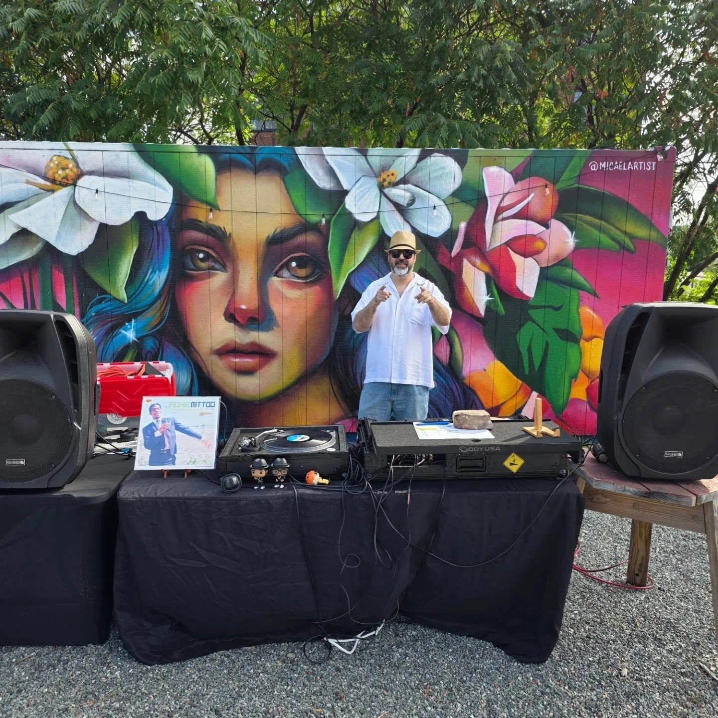 Set up and ready to rock @armouryard with @opendecks413  see you here !