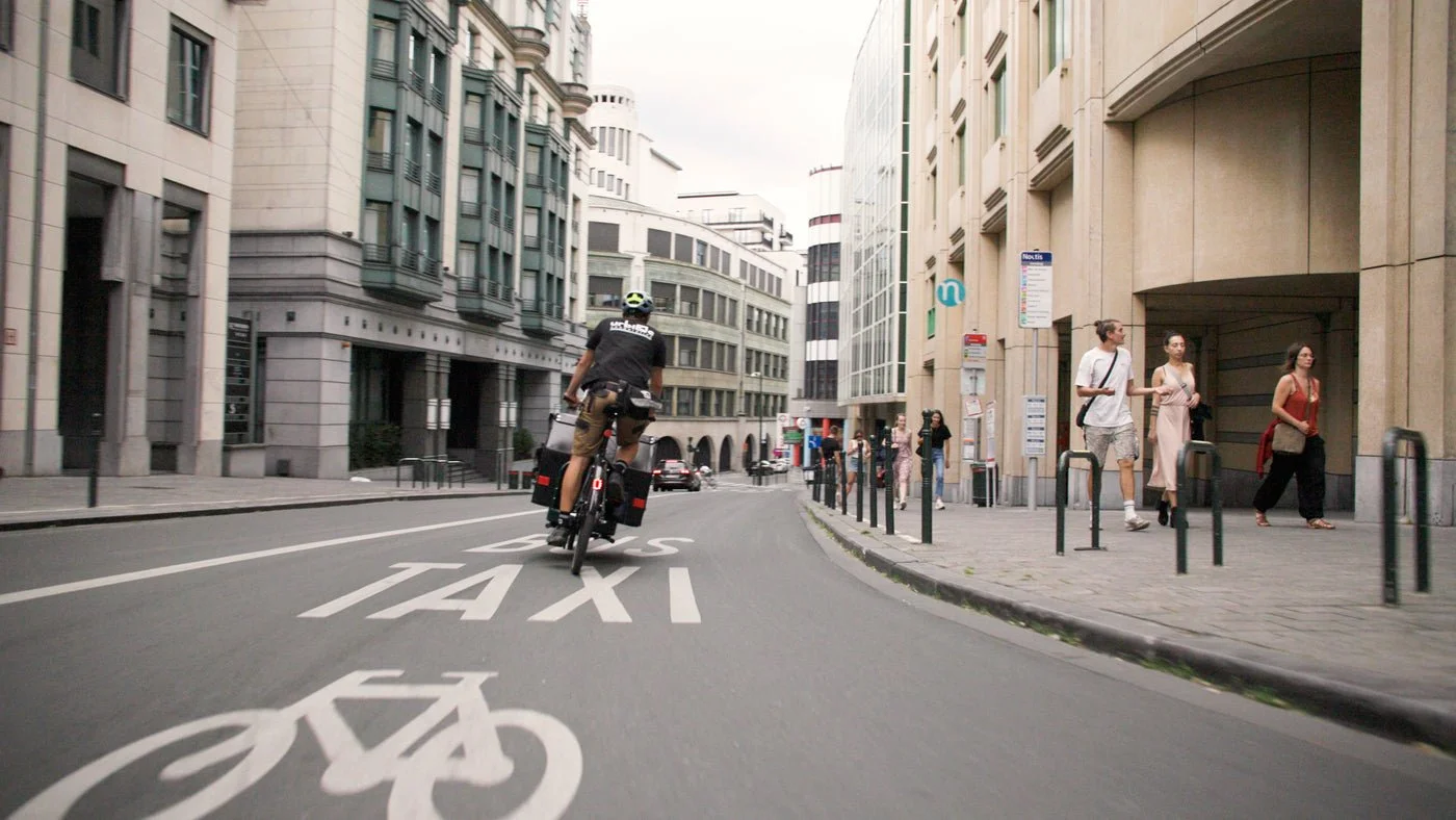 The importance of safety as an eCargo bike courier.