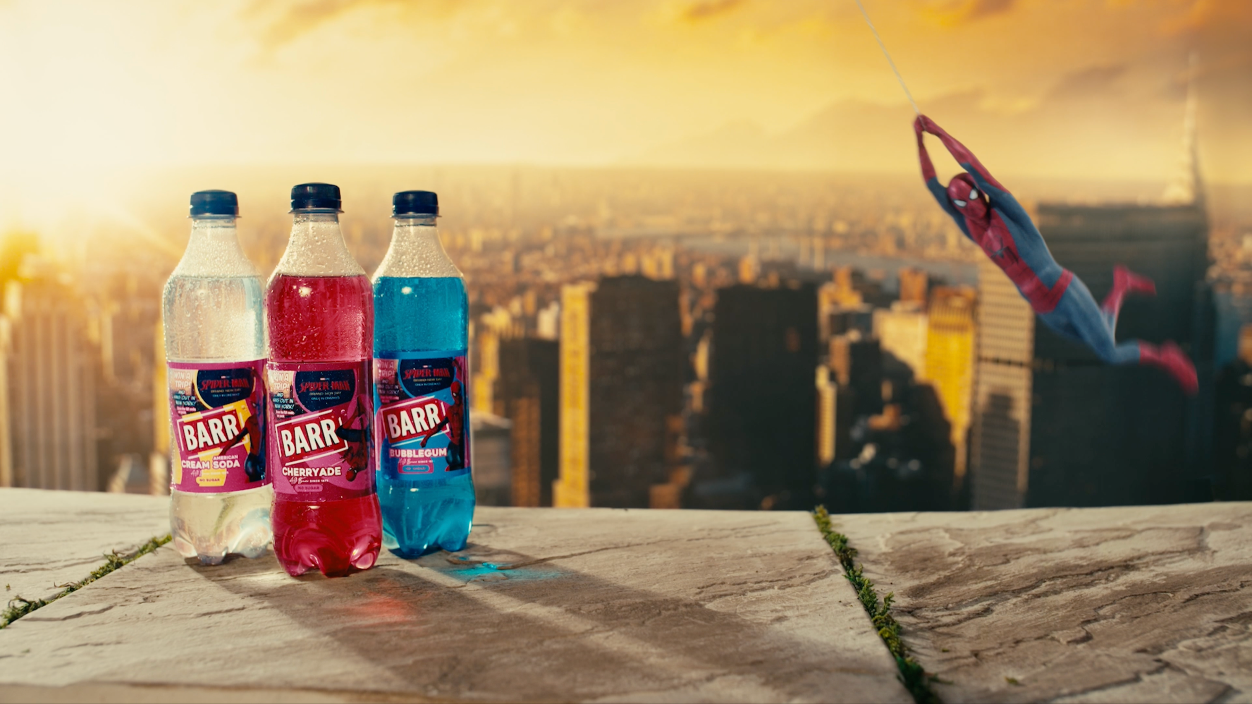 Barr X Spider Man Soda Promotion Commercial Video