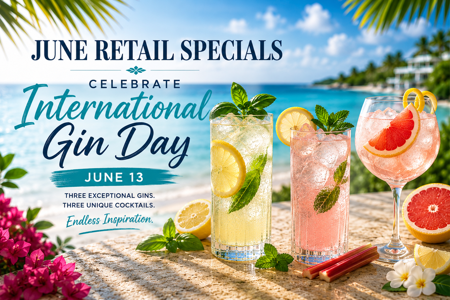 June Retail Specials &amp; International Gin Day