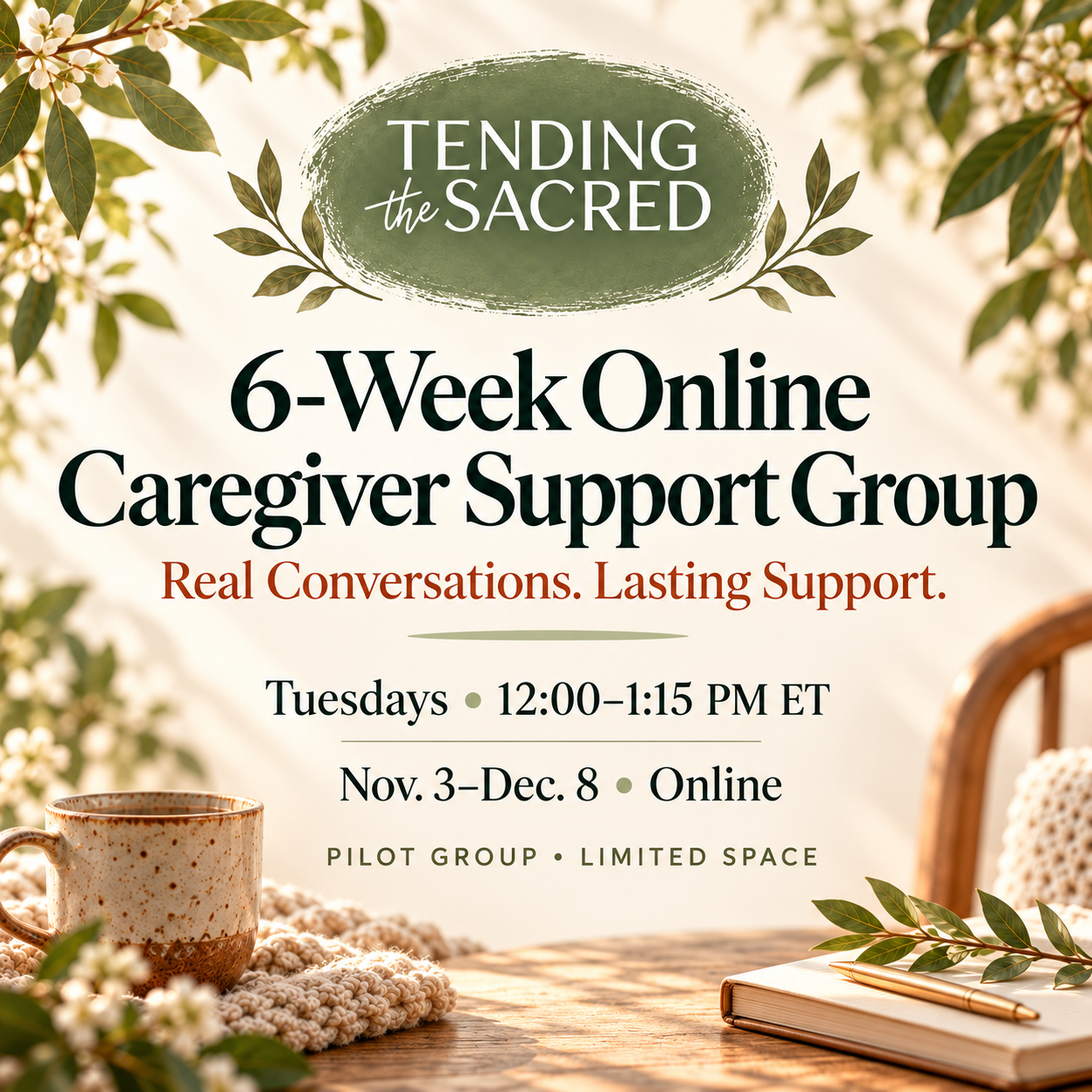 6 Week Online Caregiver Support Group Pilot