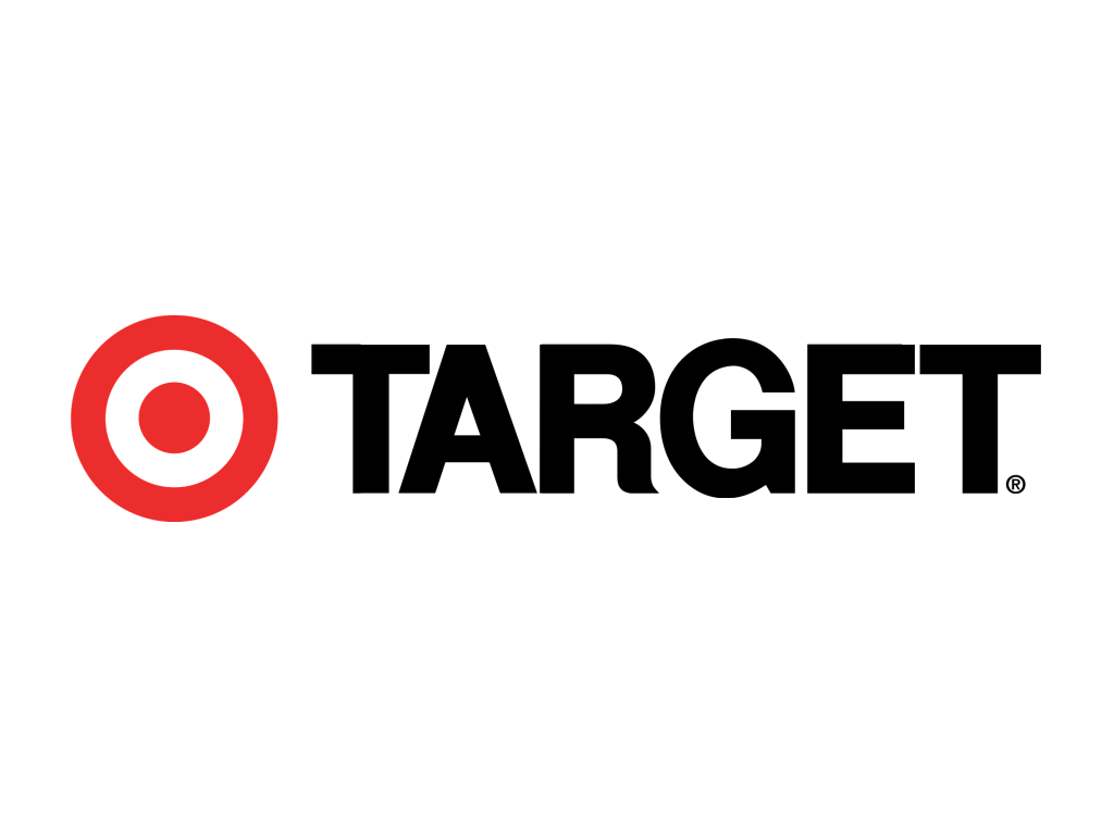 Target logo with the words 'Target Inc.' in black text.