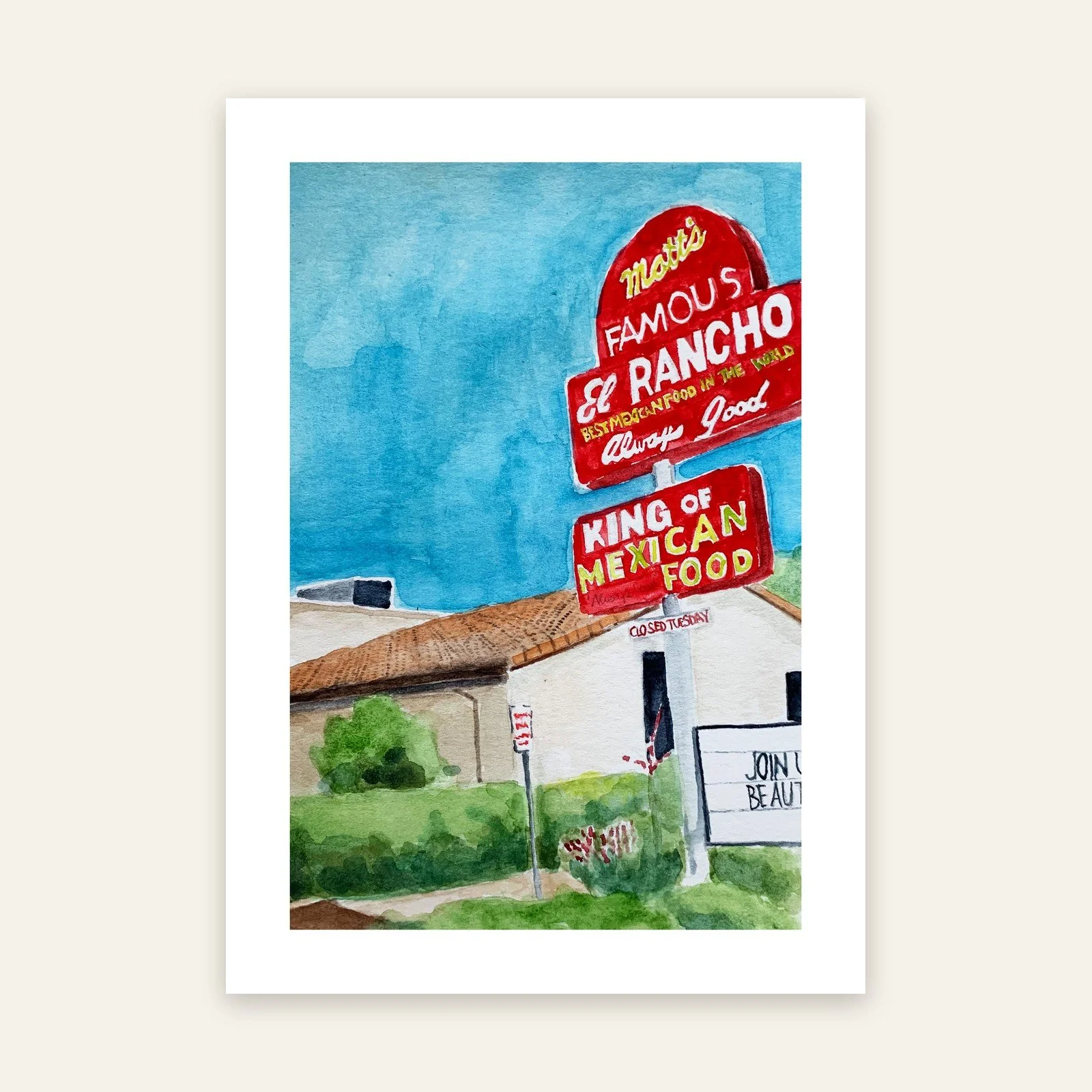 Matt’s El Rancho Print