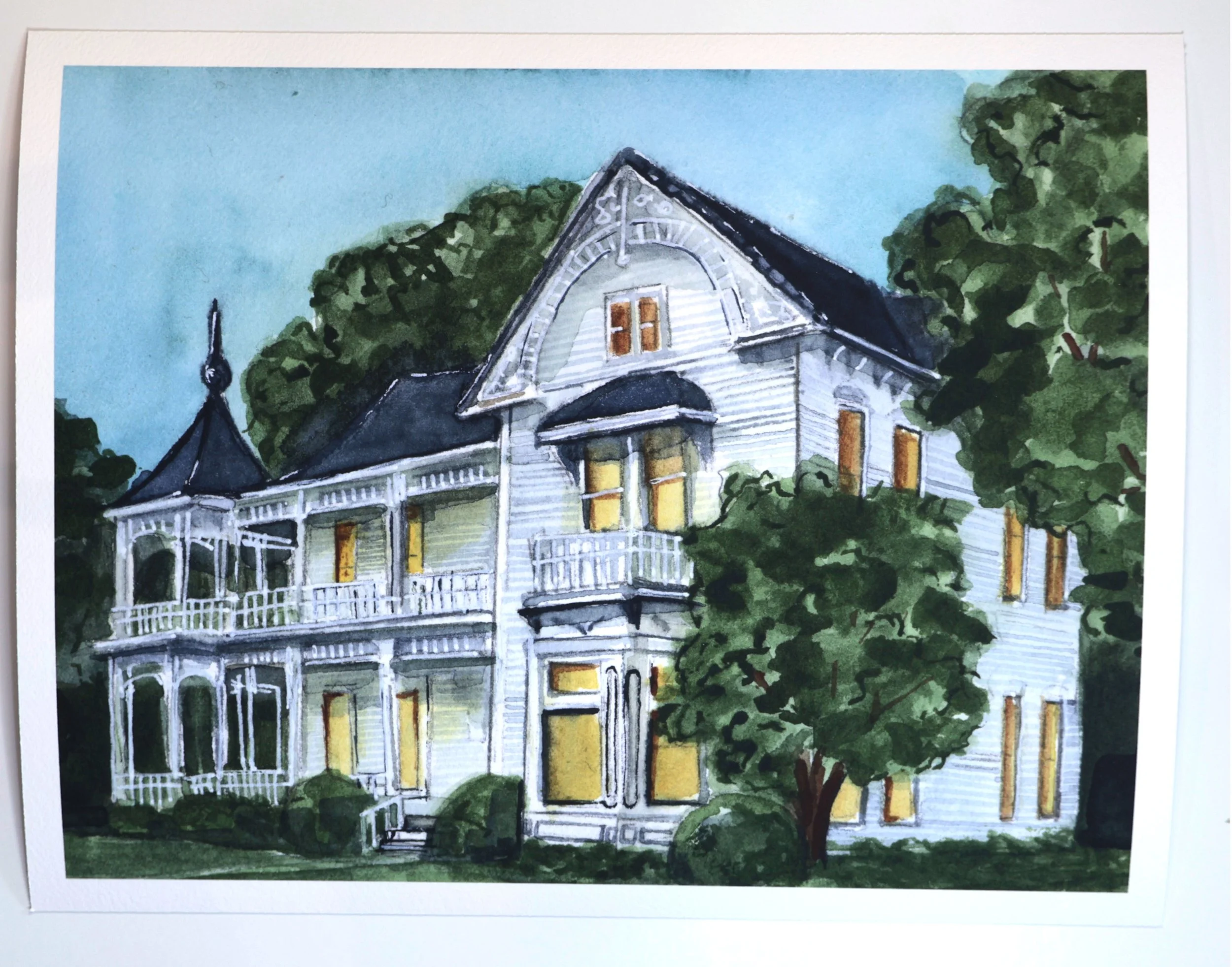 Barr Mansion Print