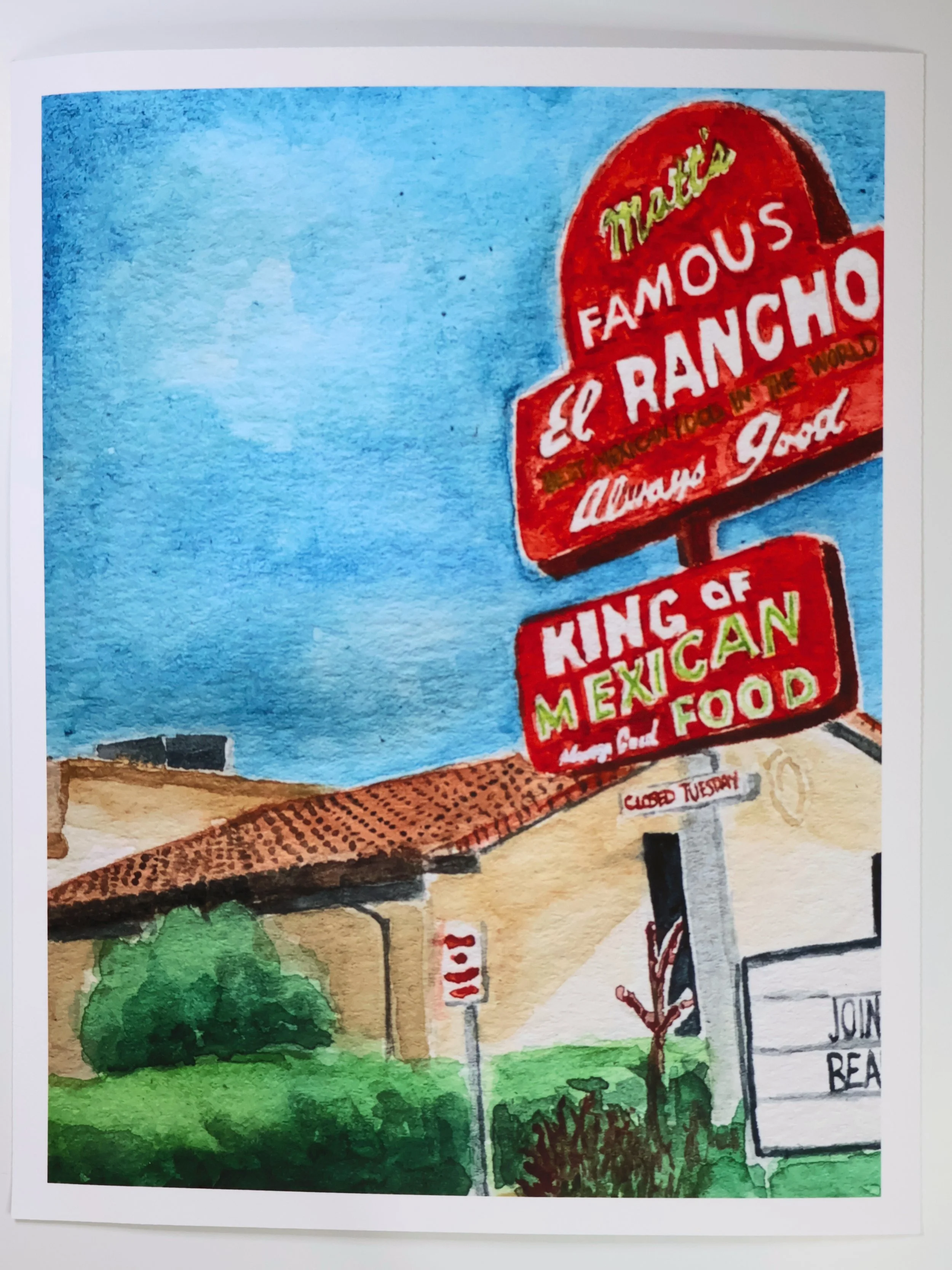 Matt’s El Rancho Print