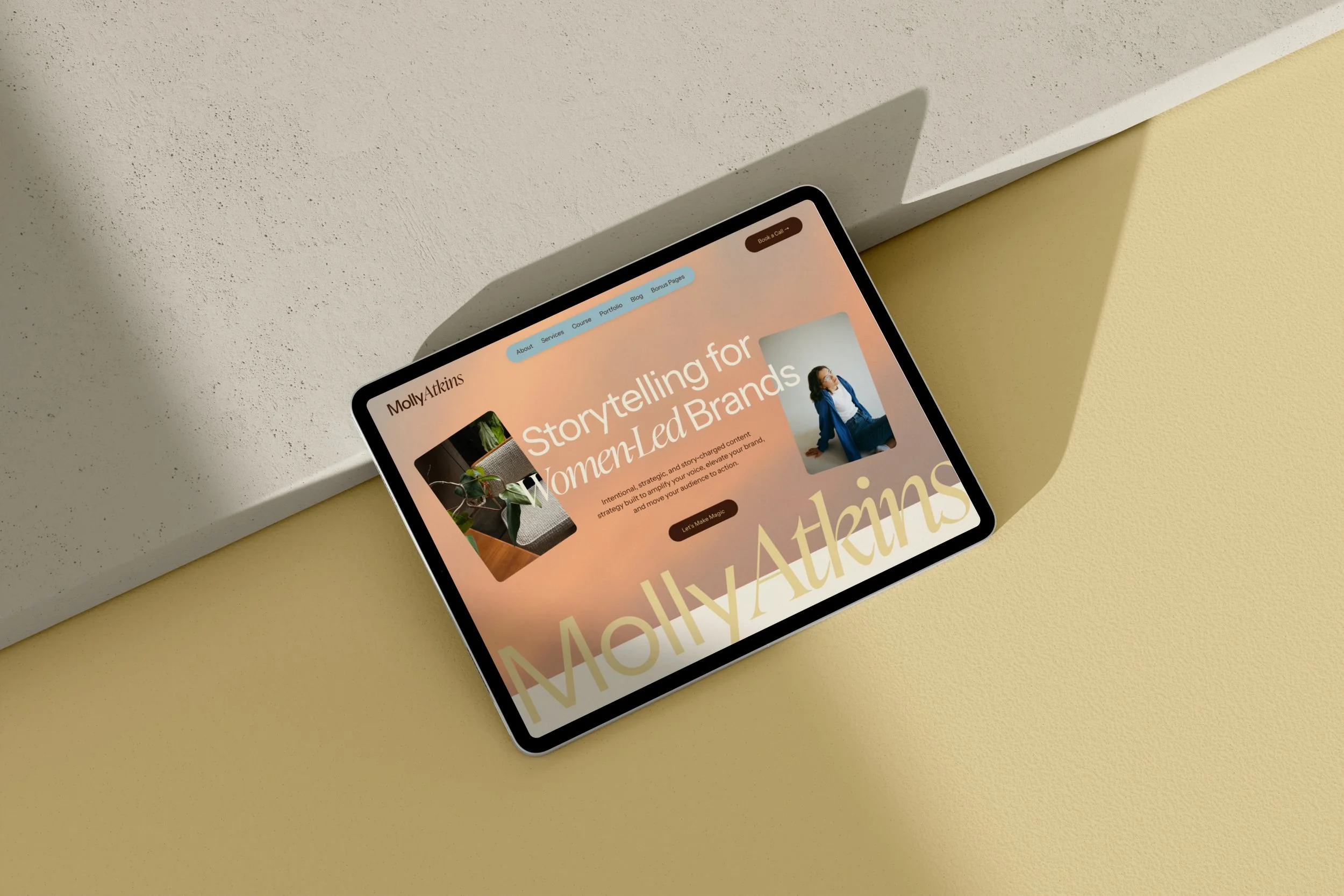 Molly Squarespace Template