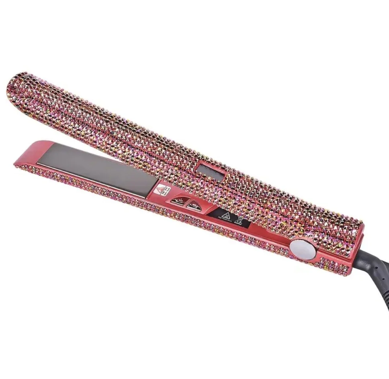 Rhinestone Bedazzled Hair Straightener - Different Colors! - PREORDER