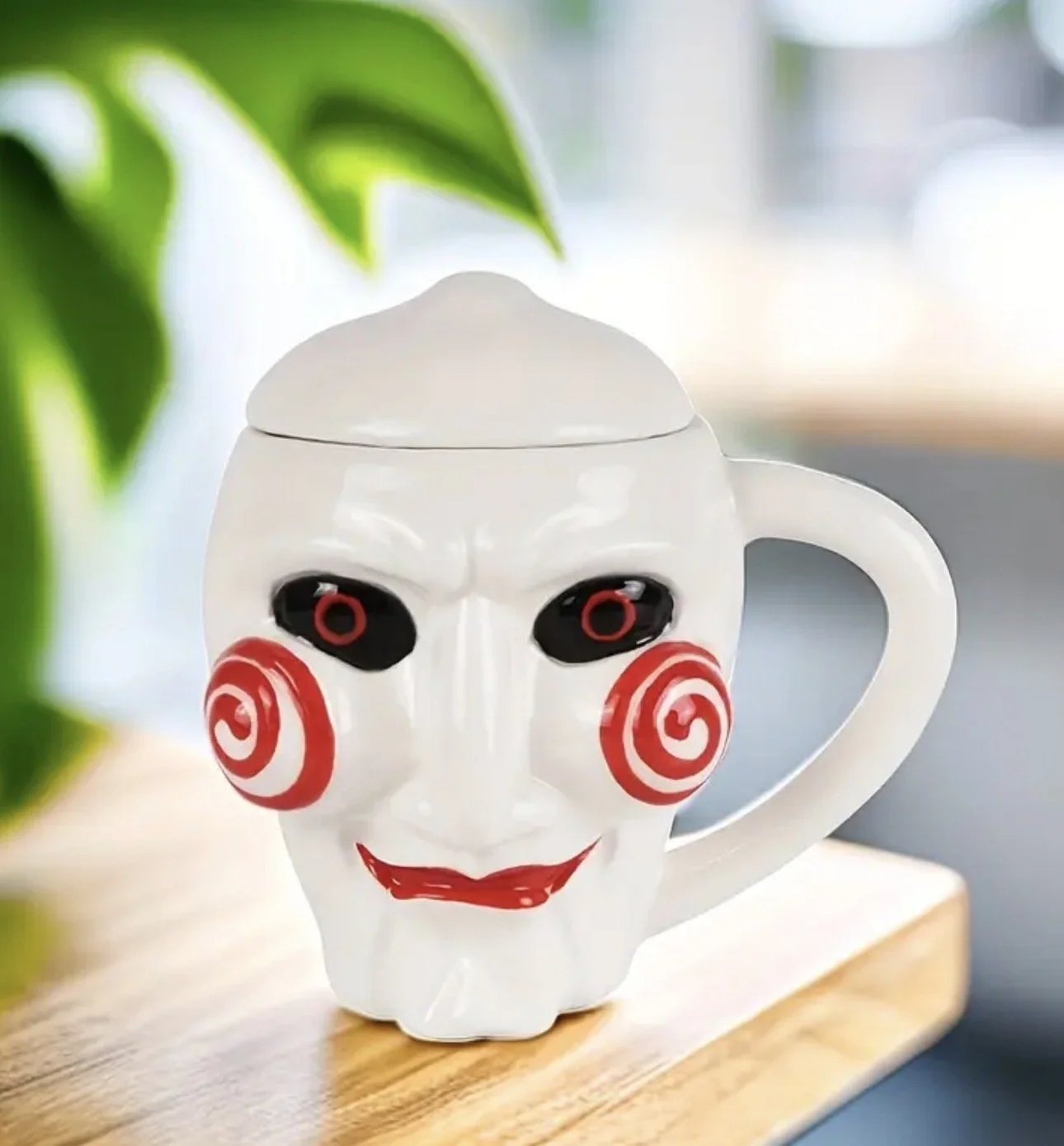 Horror Movie Themed Mug - Pennywise, Saw, and Jason - PREORDER