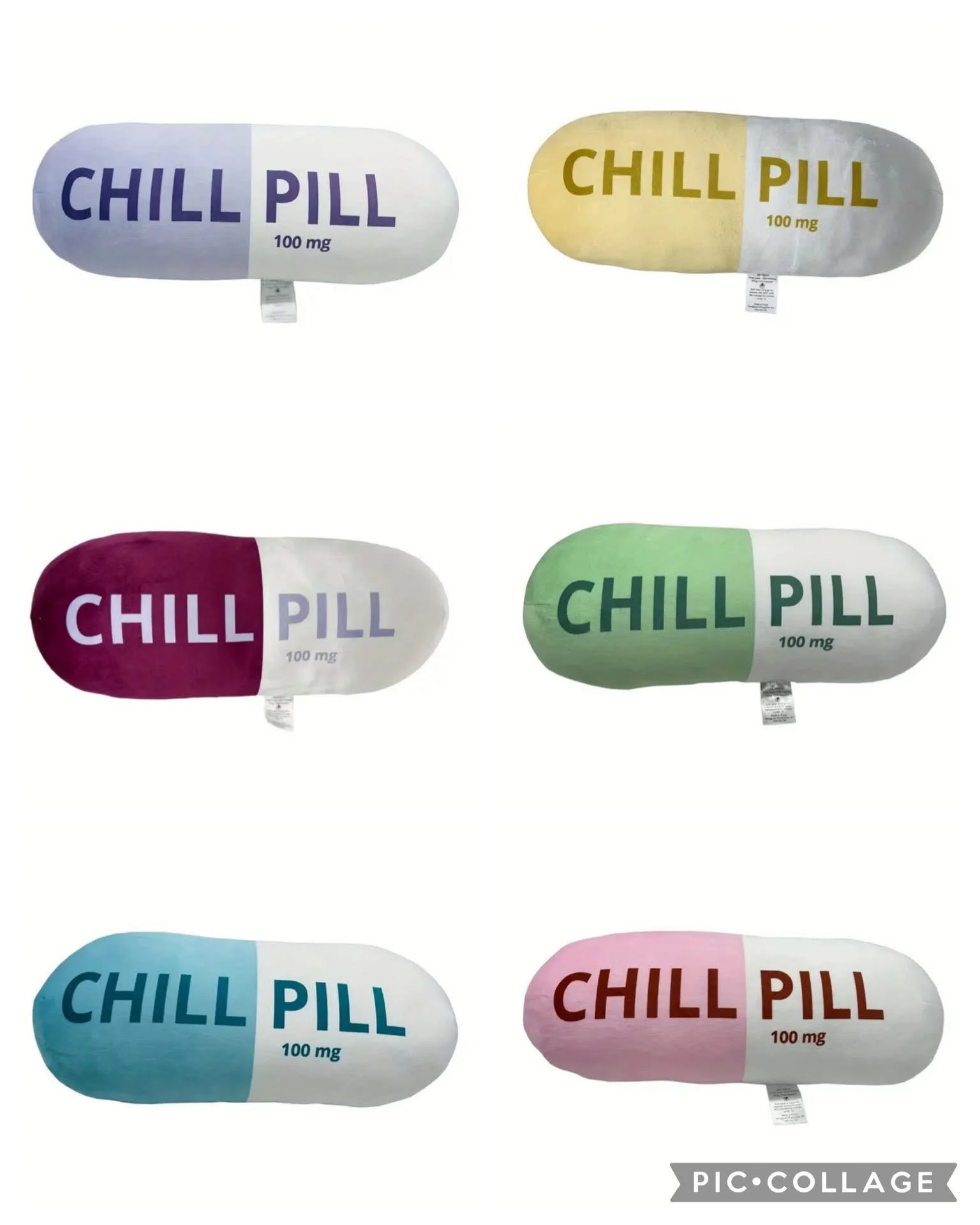 Chill Pill Pillows