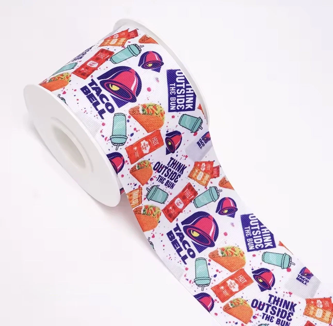 5 Yards of Taco Bell Ribbon - PREORDER