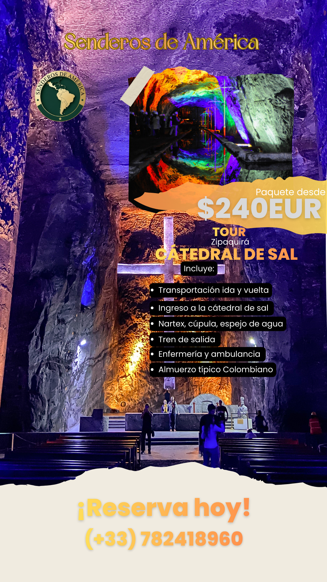 Tour Catedral de Sal – Zipaquirá