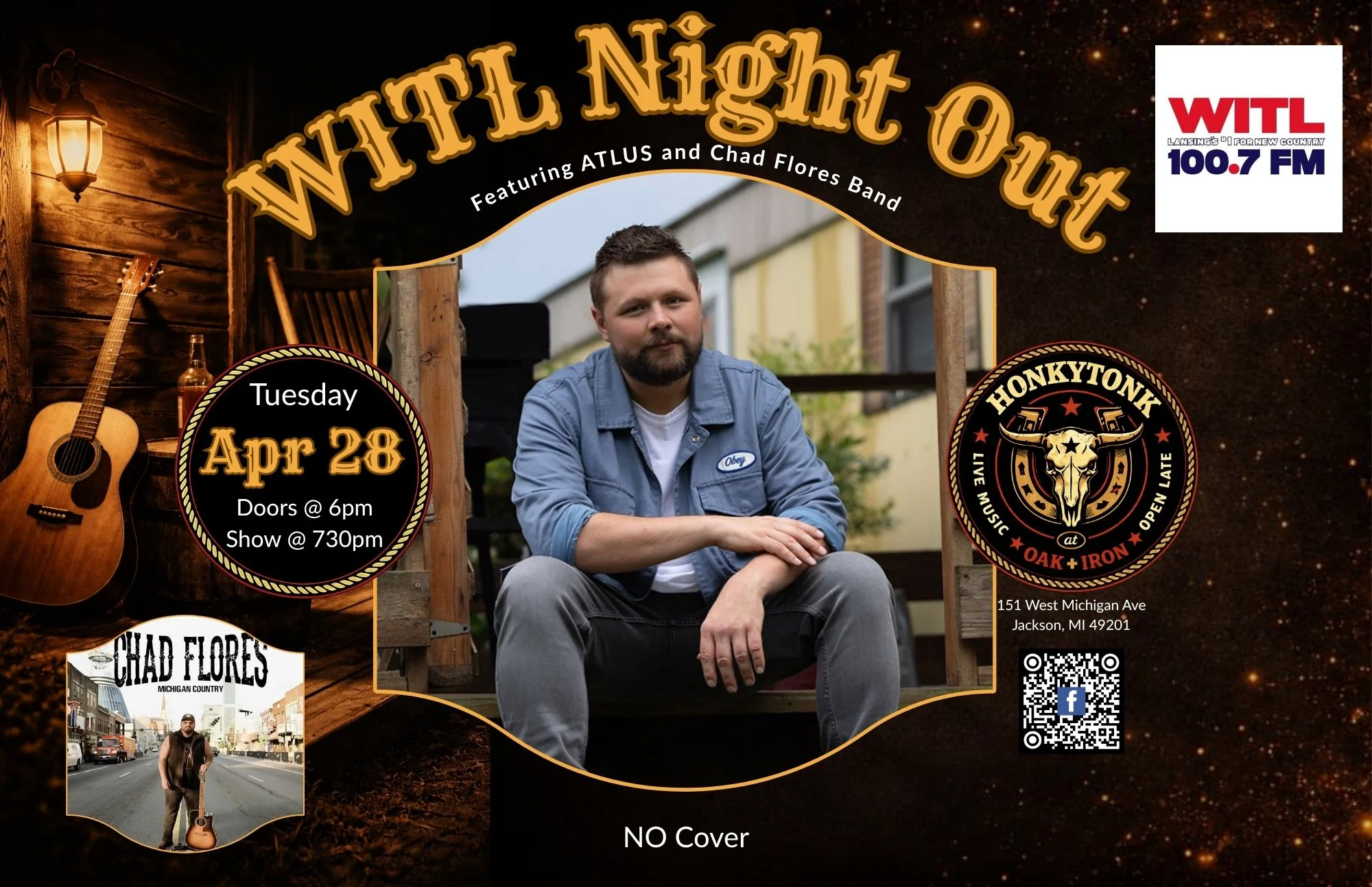 WITL Night Out - Feat. Atlus and Chad Flores Band