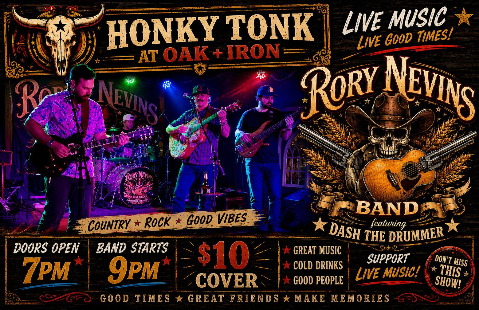 Rory Nevins Band ft. Dash The Drummer