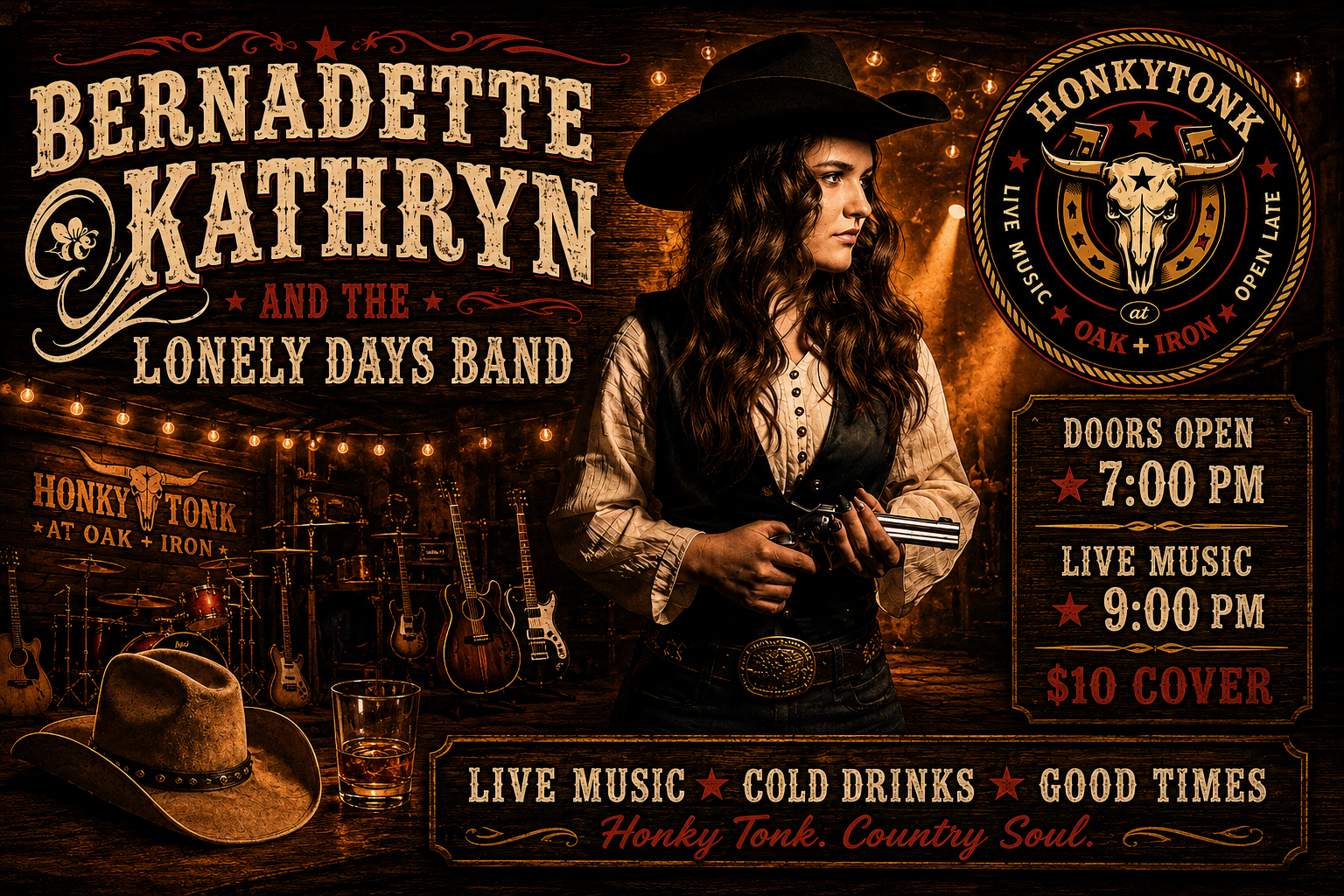 Bernadette Kathryn and the Lonely Days Band 