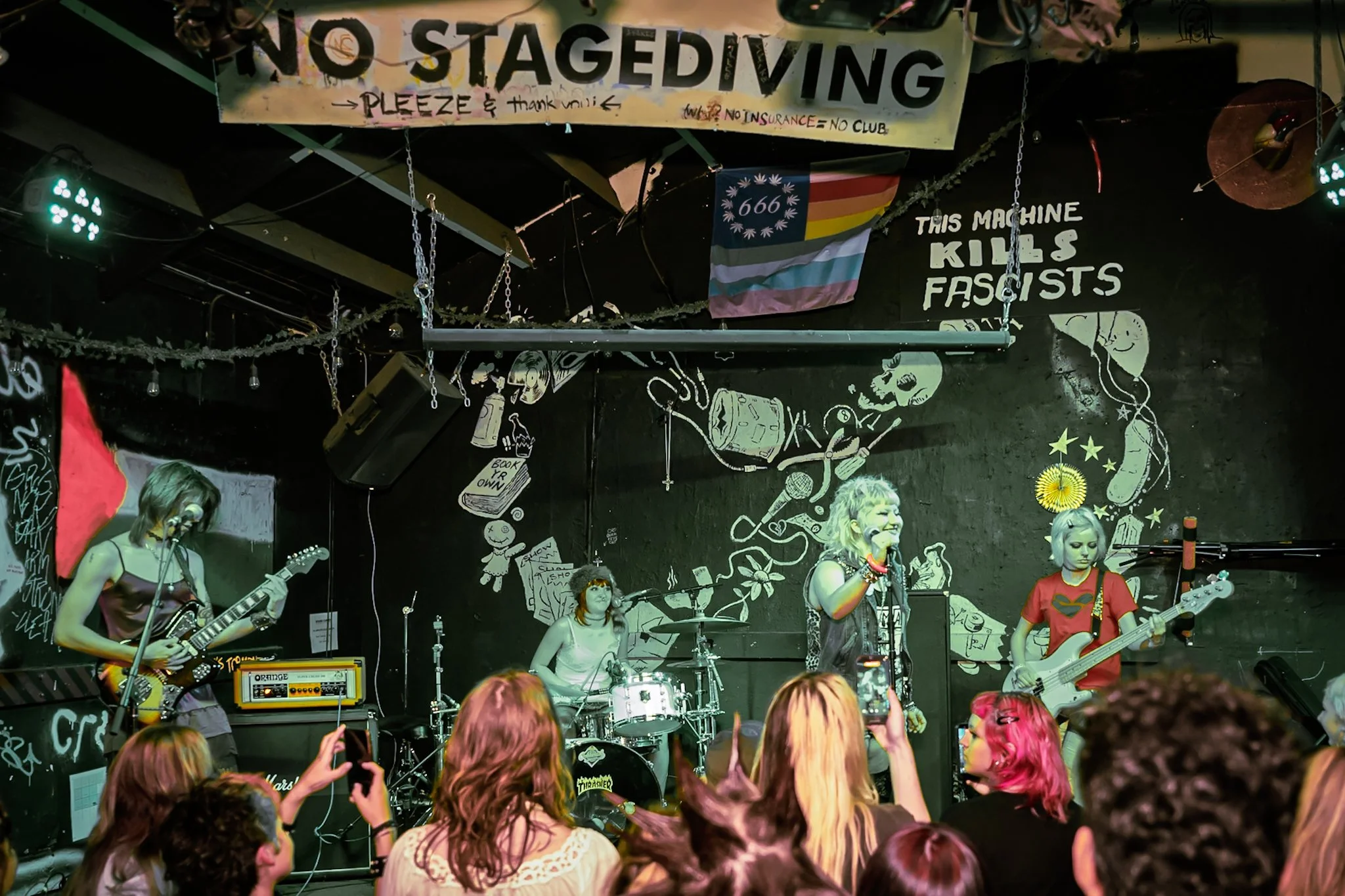 Bitch Fit Performs at 924 Gilman