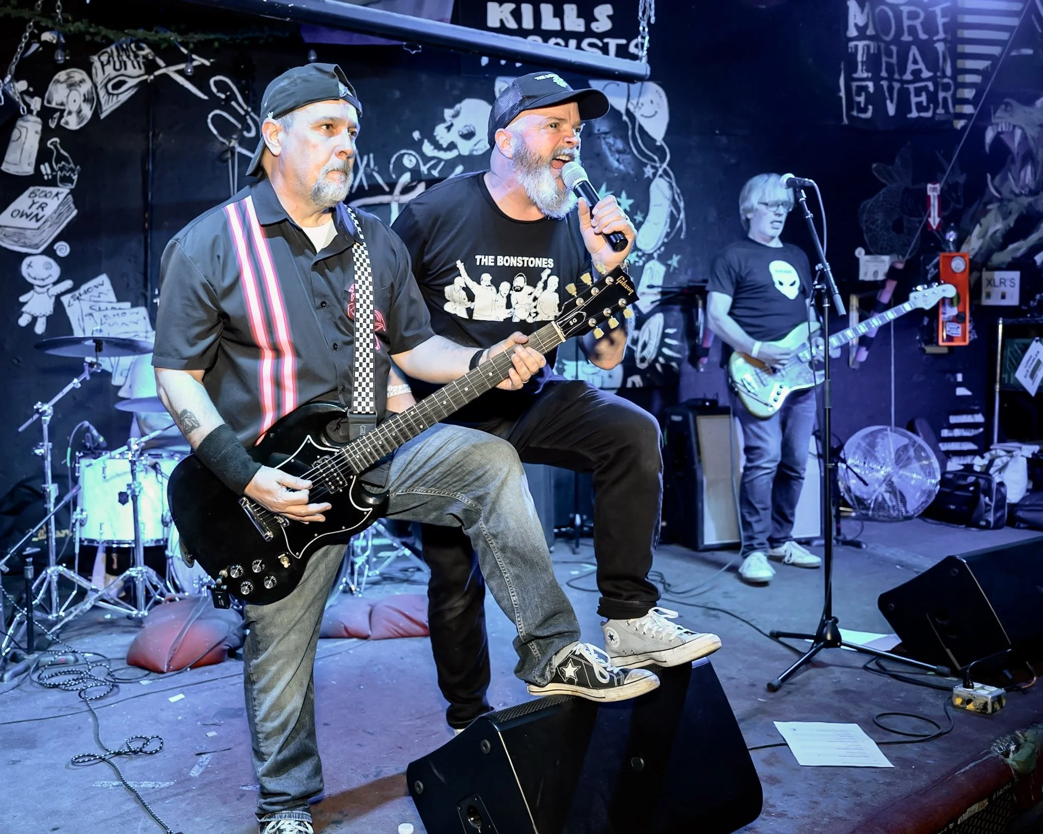 The Bonstones perform at 924 Gilman