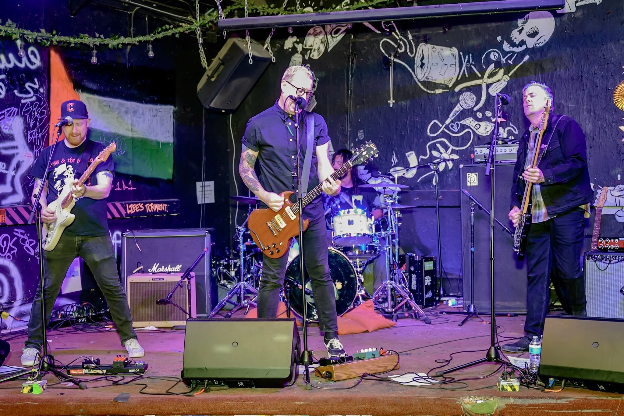 The Strange Ones perform at 924 Gilman