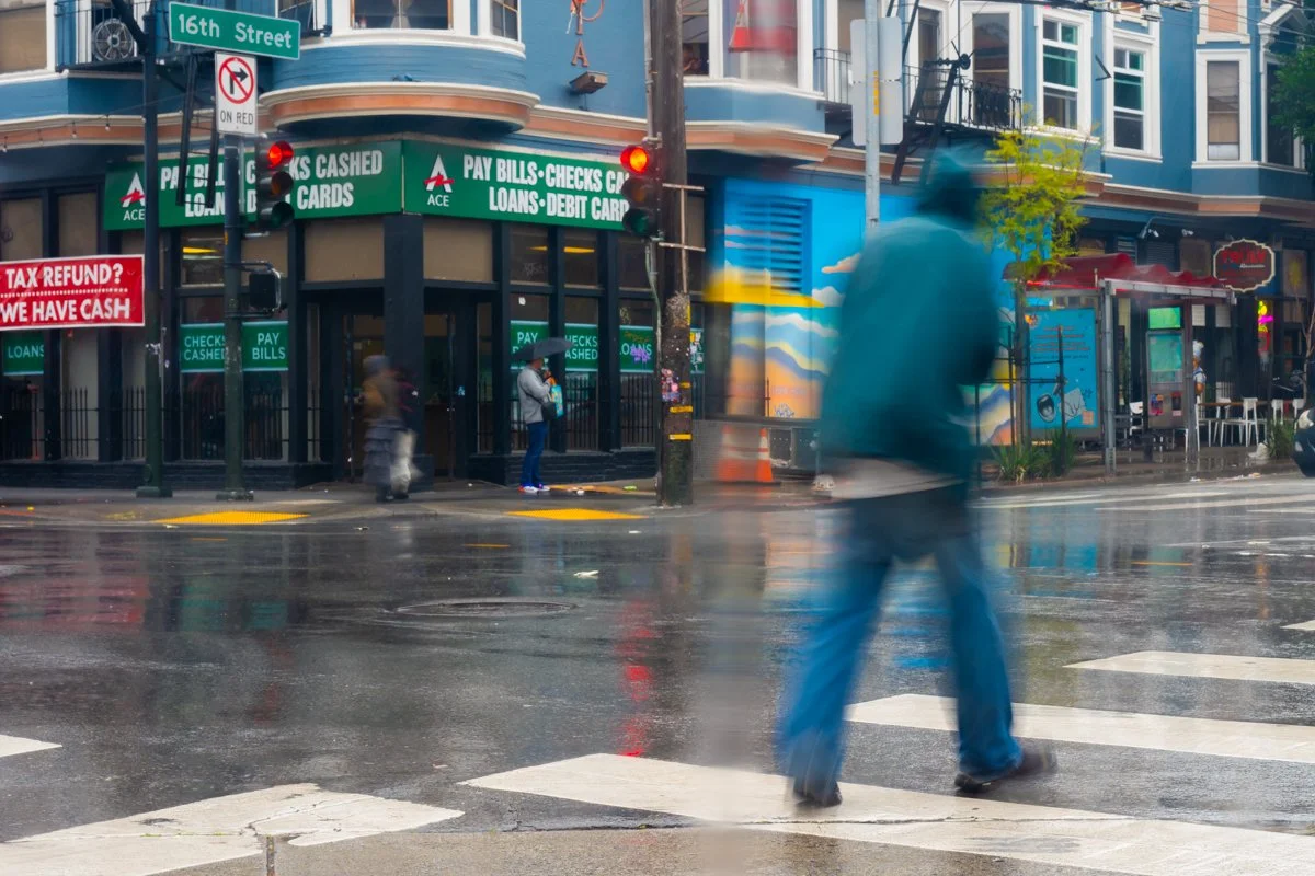 Rainy Day in the Mission