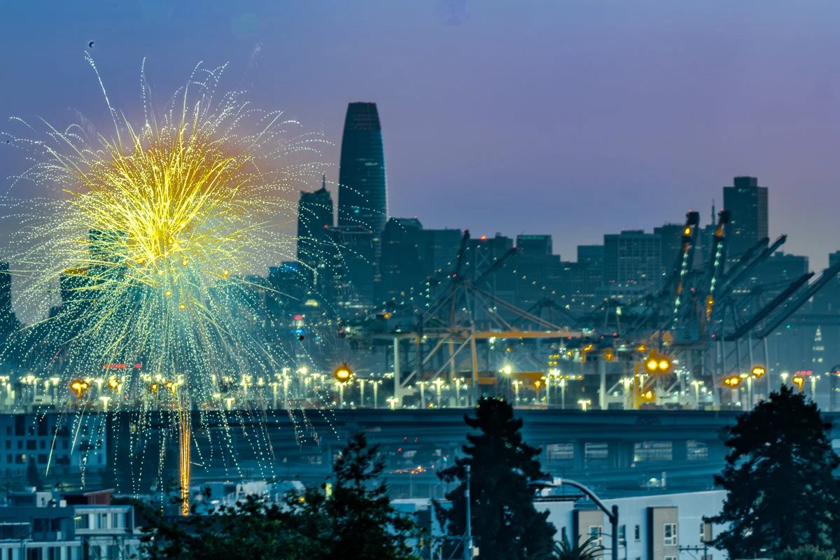 Fireworks on the 4th