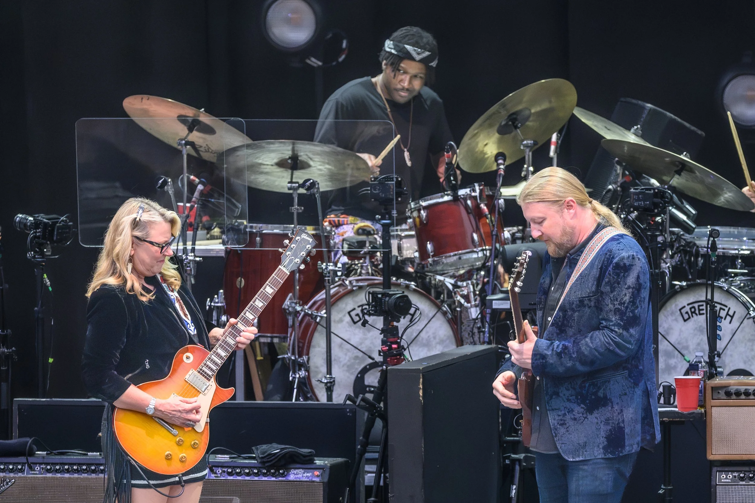 Tedeschi Trucks Band performs at the Greek Theater in Berkeley California