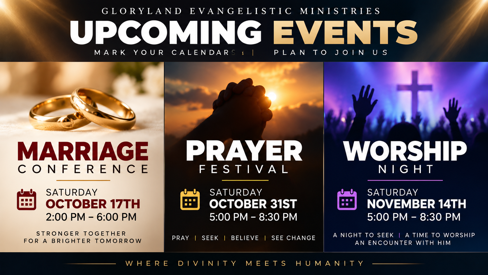 Upcoming Events